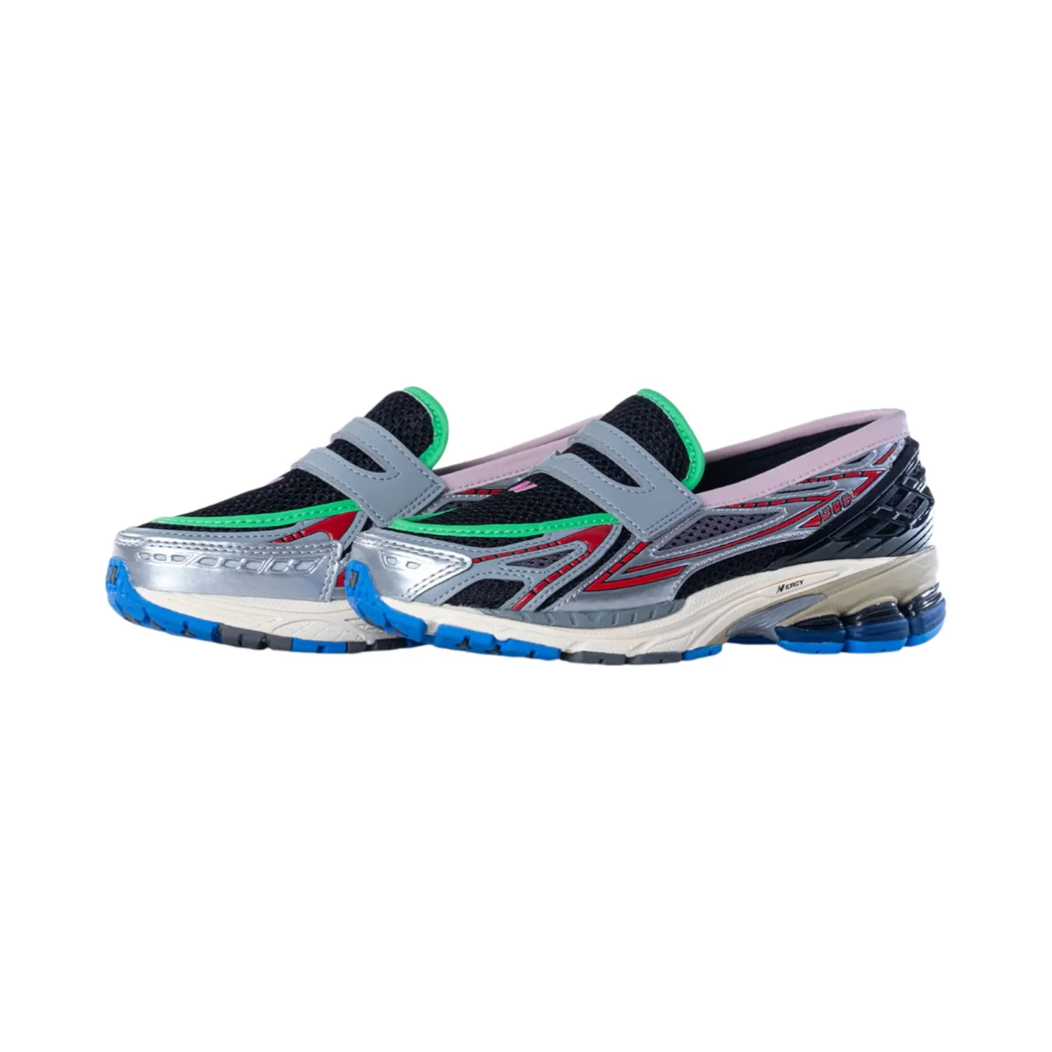 New Balance 1906L Silver Metallic Black Fire Cracker - Image 2