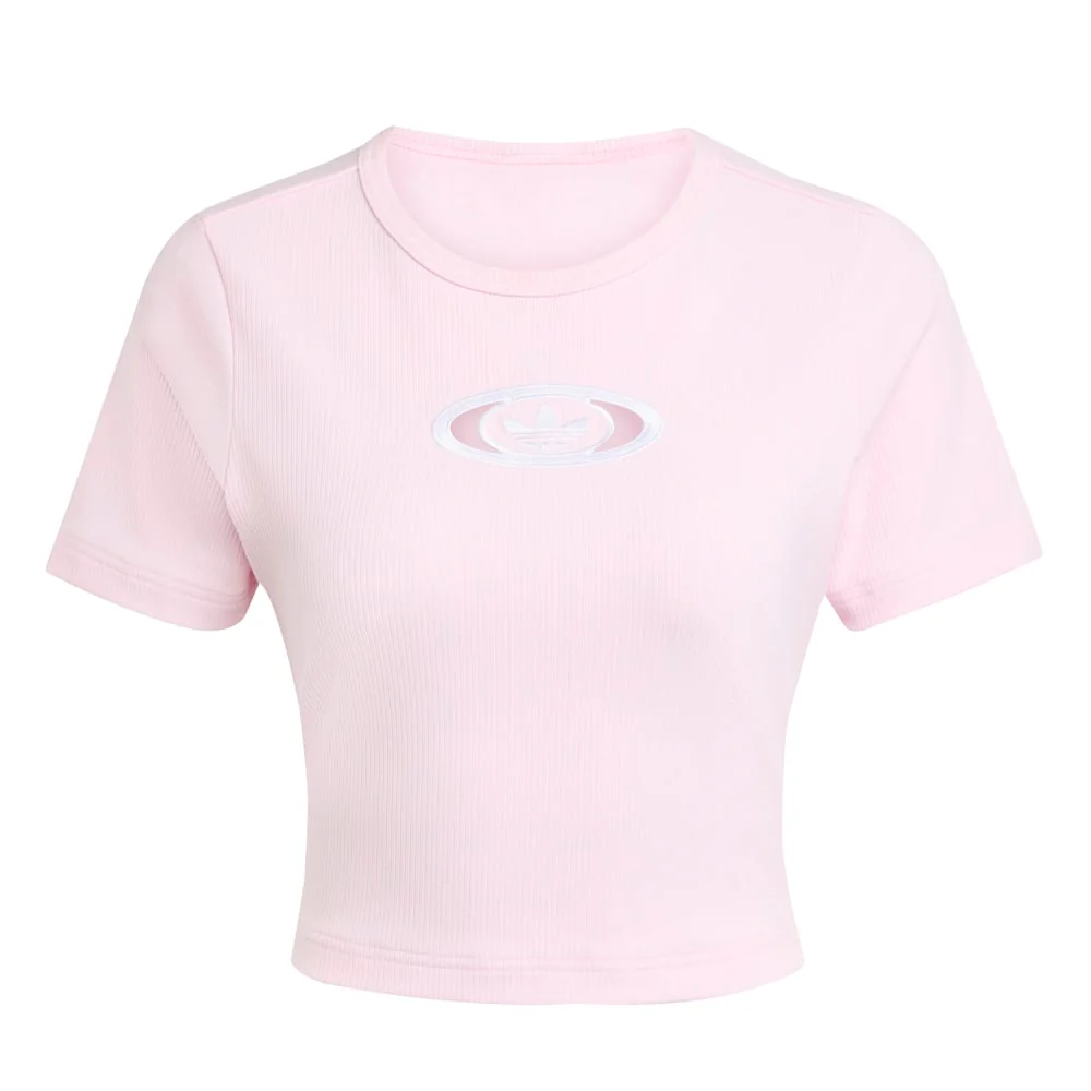 Originals Ca pus 2000 Back Cut Out Rib Tshirt Pink
