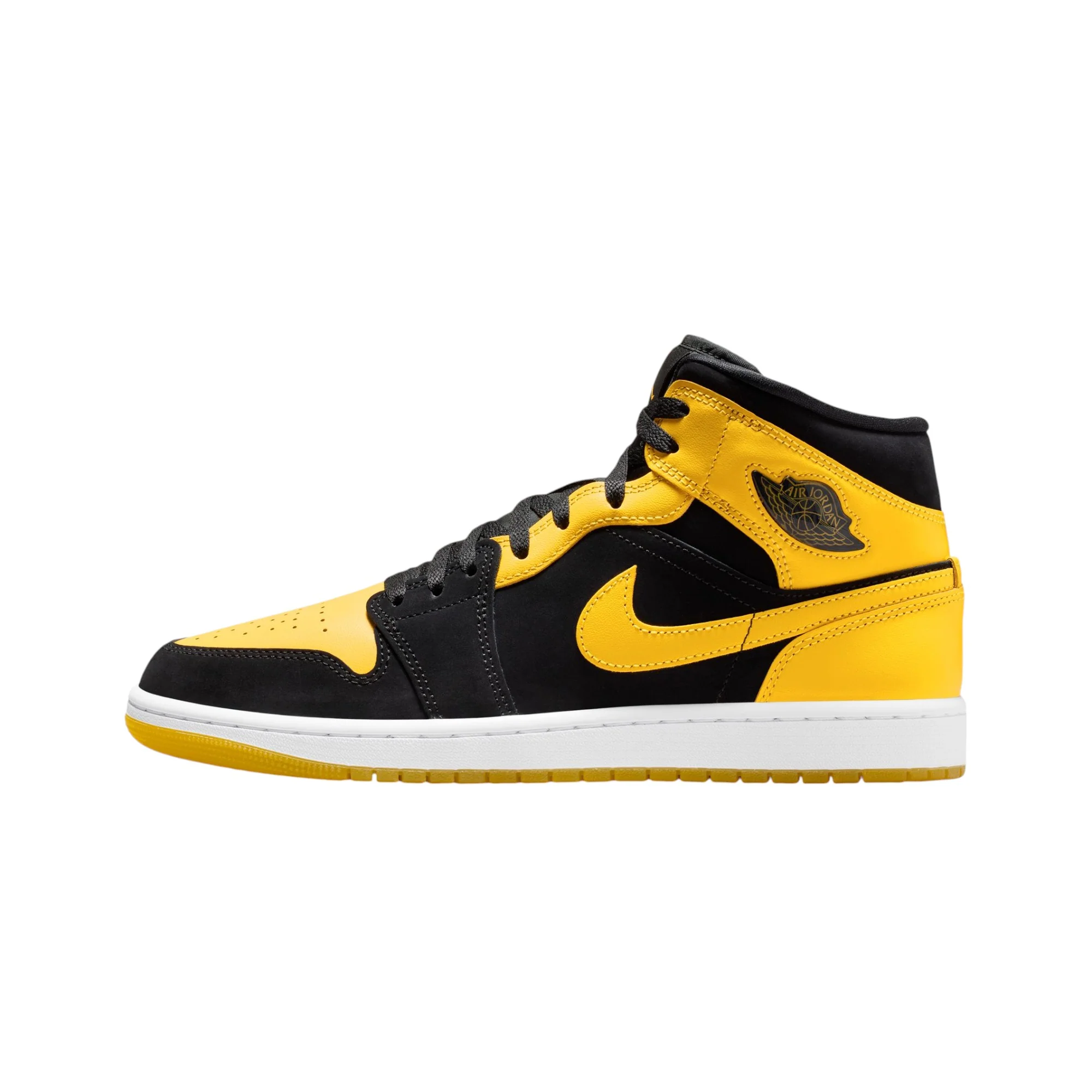 Air Jordan 1 Mid New Love Black Varsity Maize