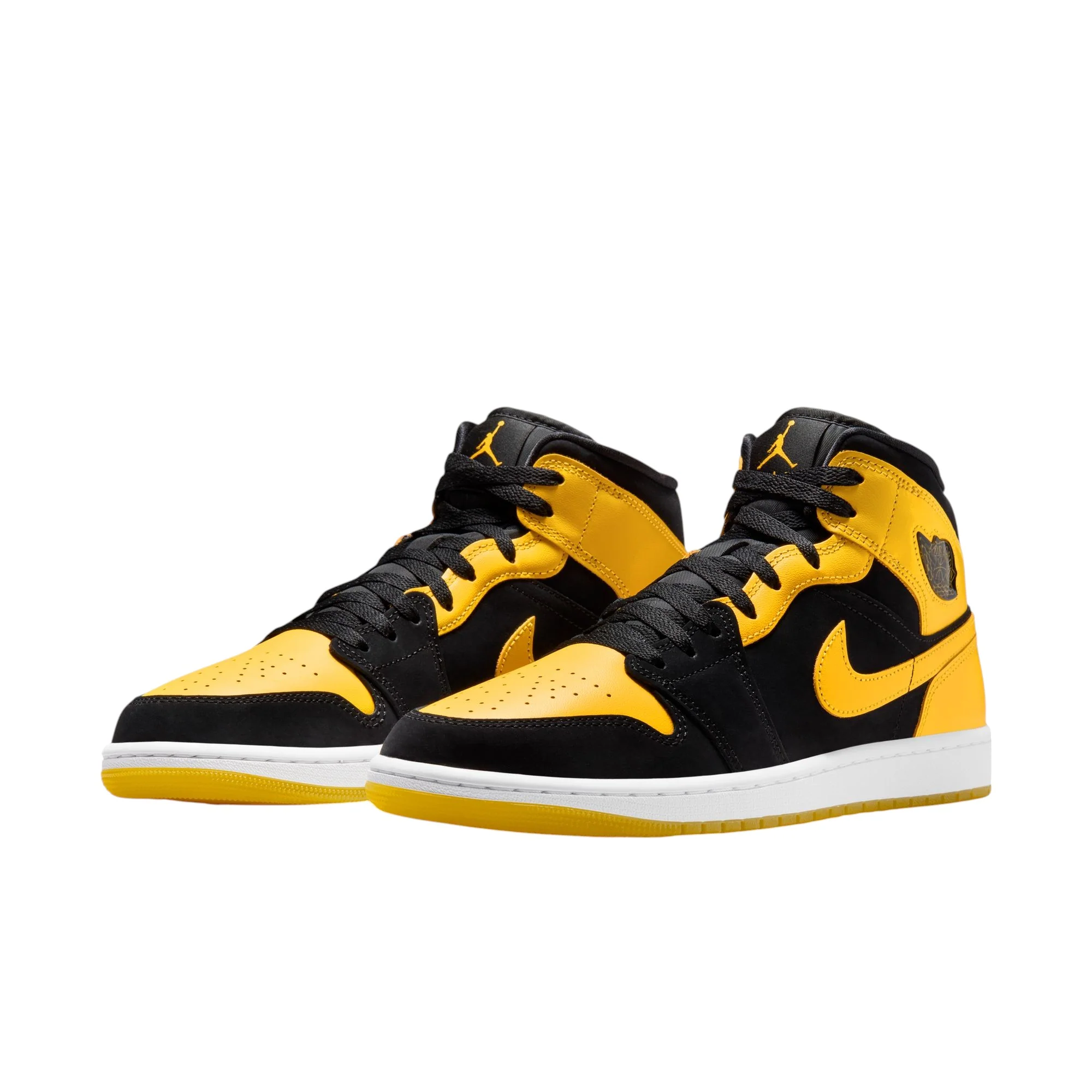 Air Jordan 1 Mid New Love Black Varsity Maize - Image 2