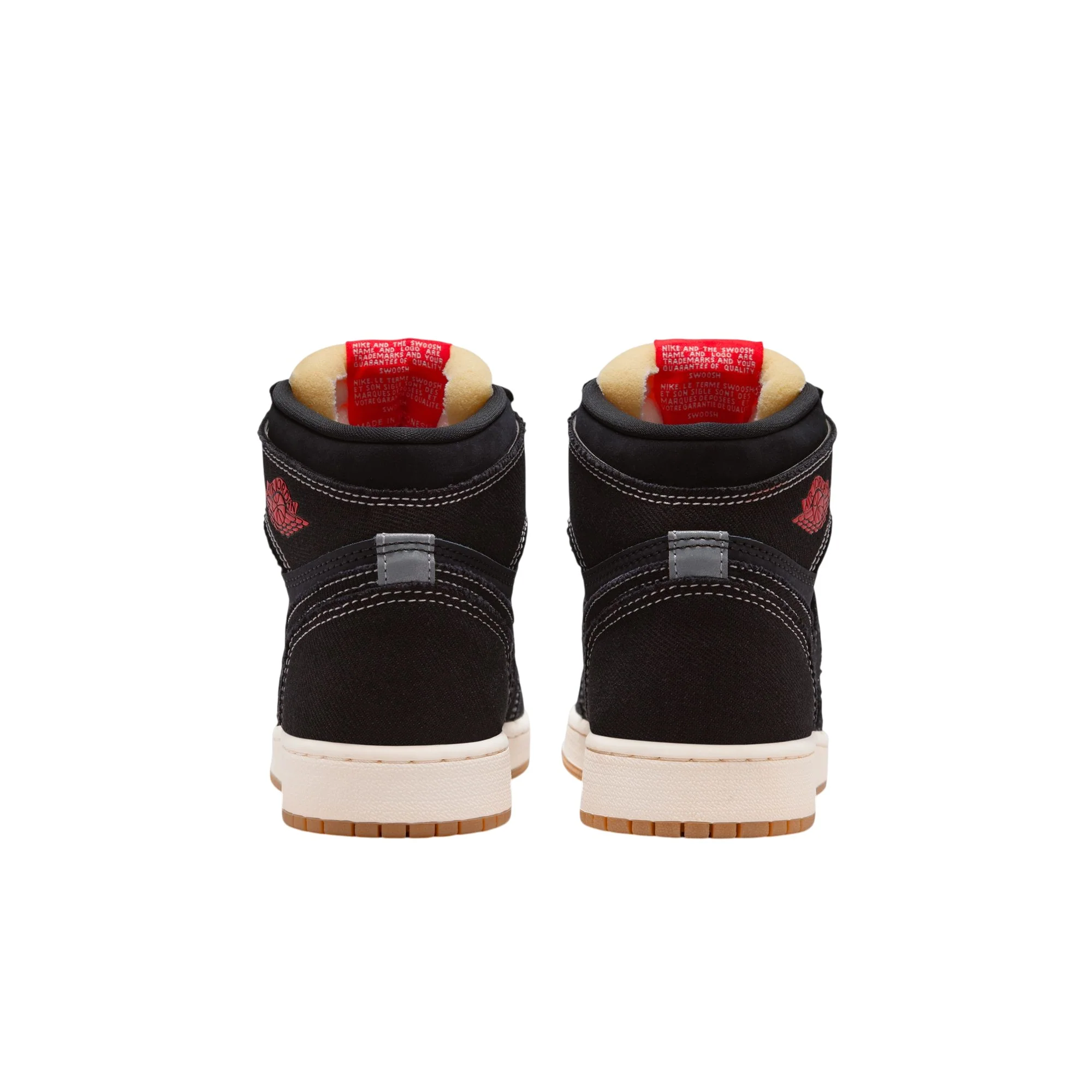 Air Jordan 1 Retro High OG Big Kids' Sneakers Black - Image 5