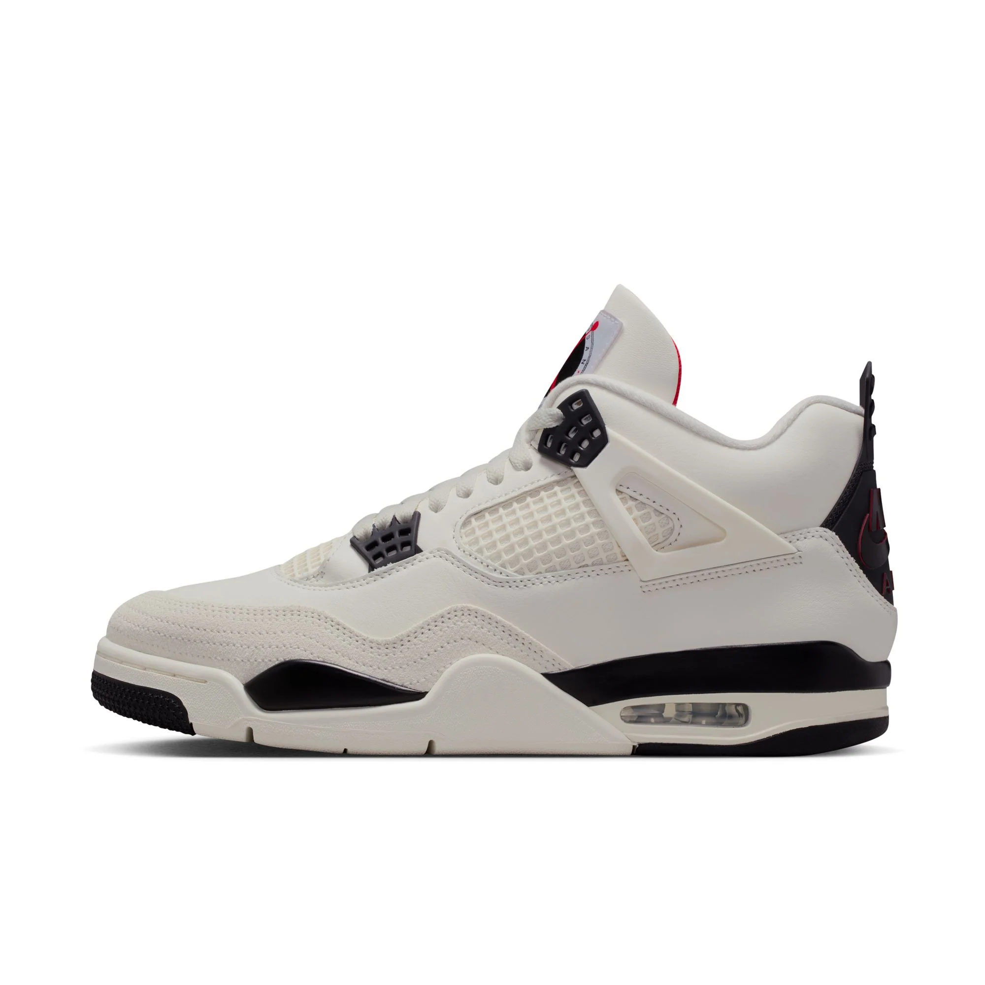 Jordan AIR JORDAN 4 RETRO OG Flight Club Sail Black University Red