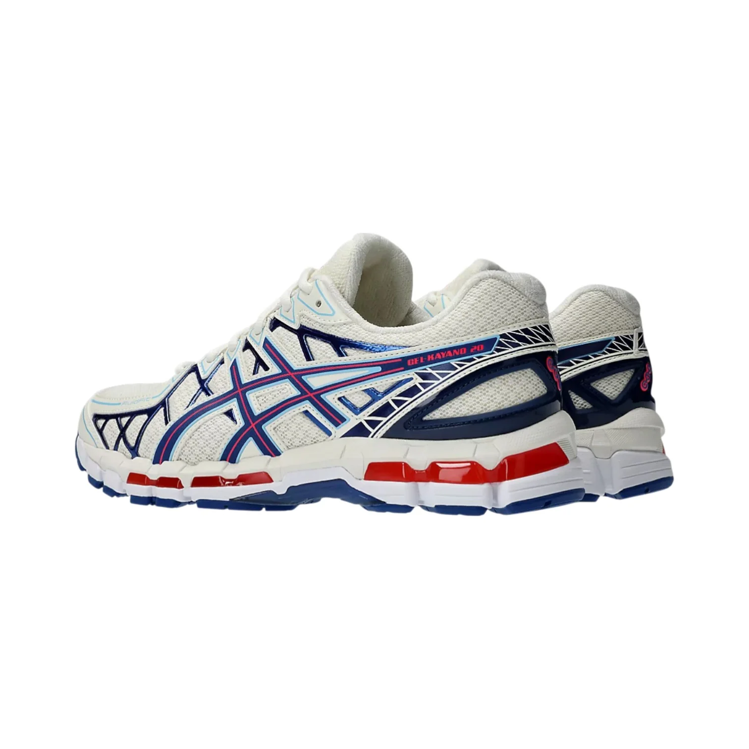 Asics Gel-Kayano 20 Cream/Deep Marine - Image 3