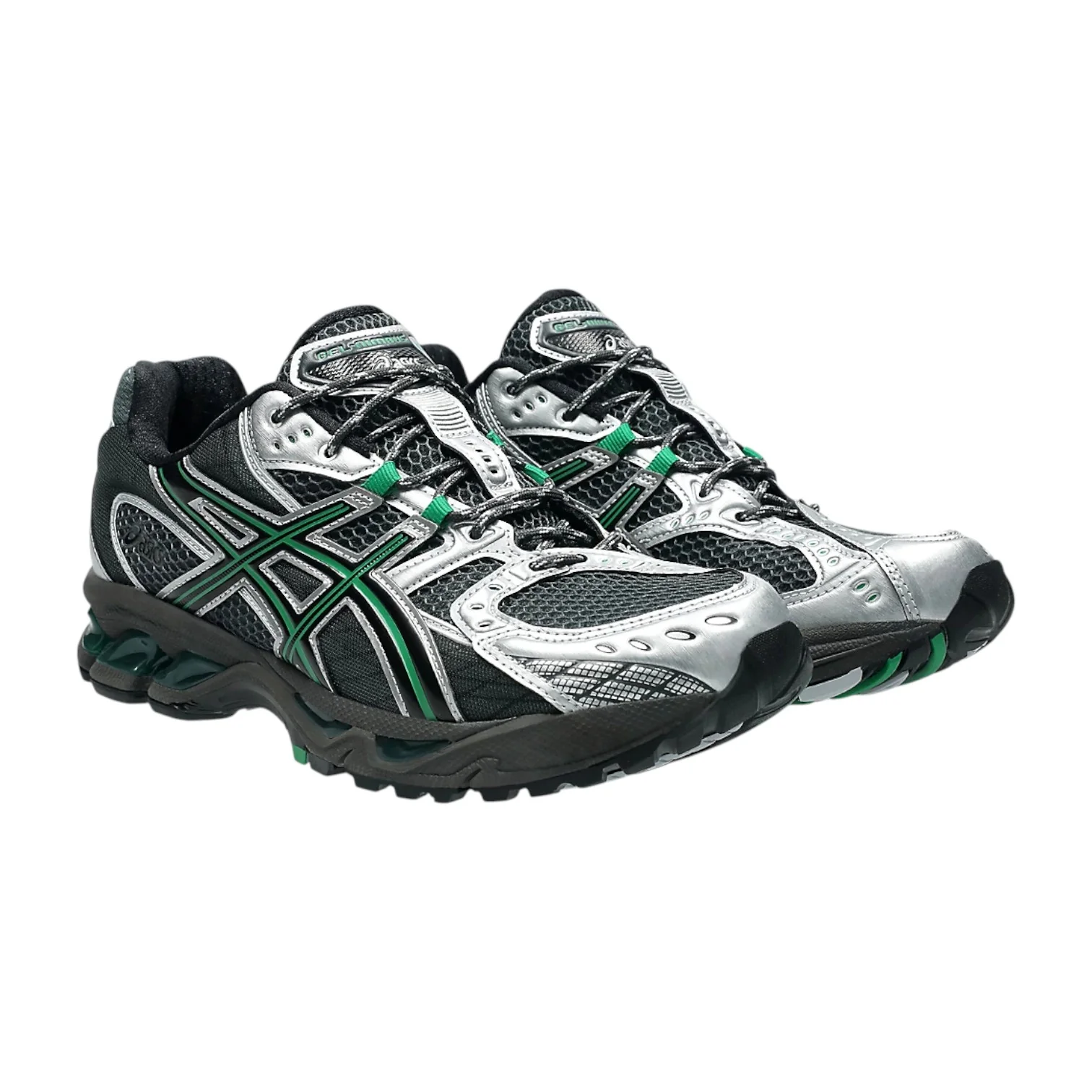 Asics Gel-Nimbus 10.1 Obsidian Grey/Green Basil - Image 2