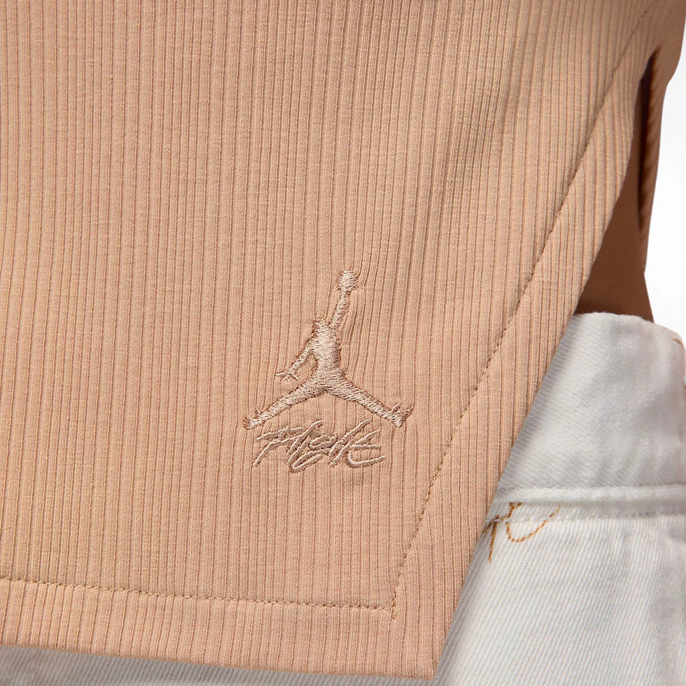 Asymmetrical Ribbed Tank Top - Image 3