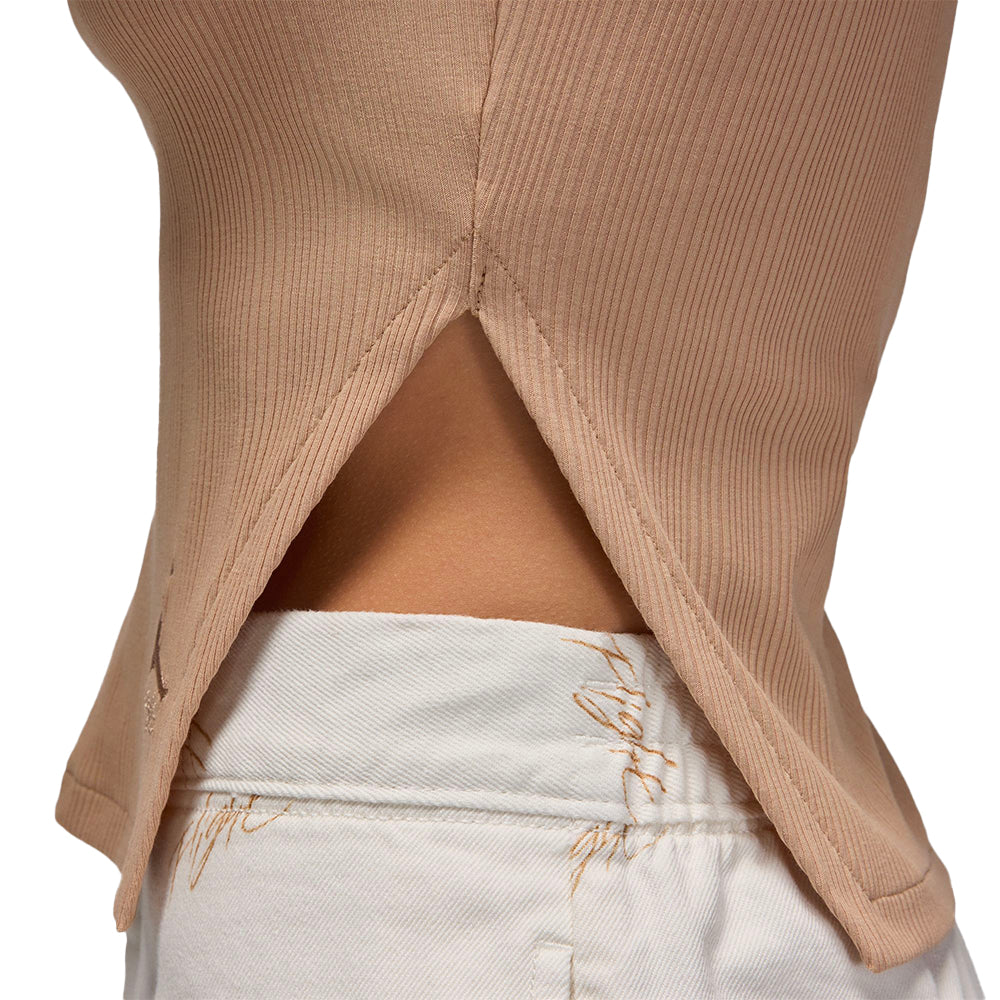 Asymmetrical Ribbed Tank Top - Image 4