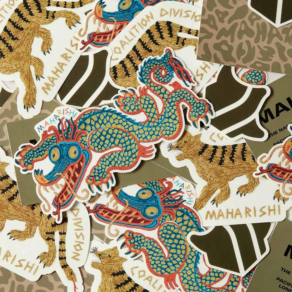 AW20 STICKER PACK (10 PACK) ASSORTED MULTI - Image 2