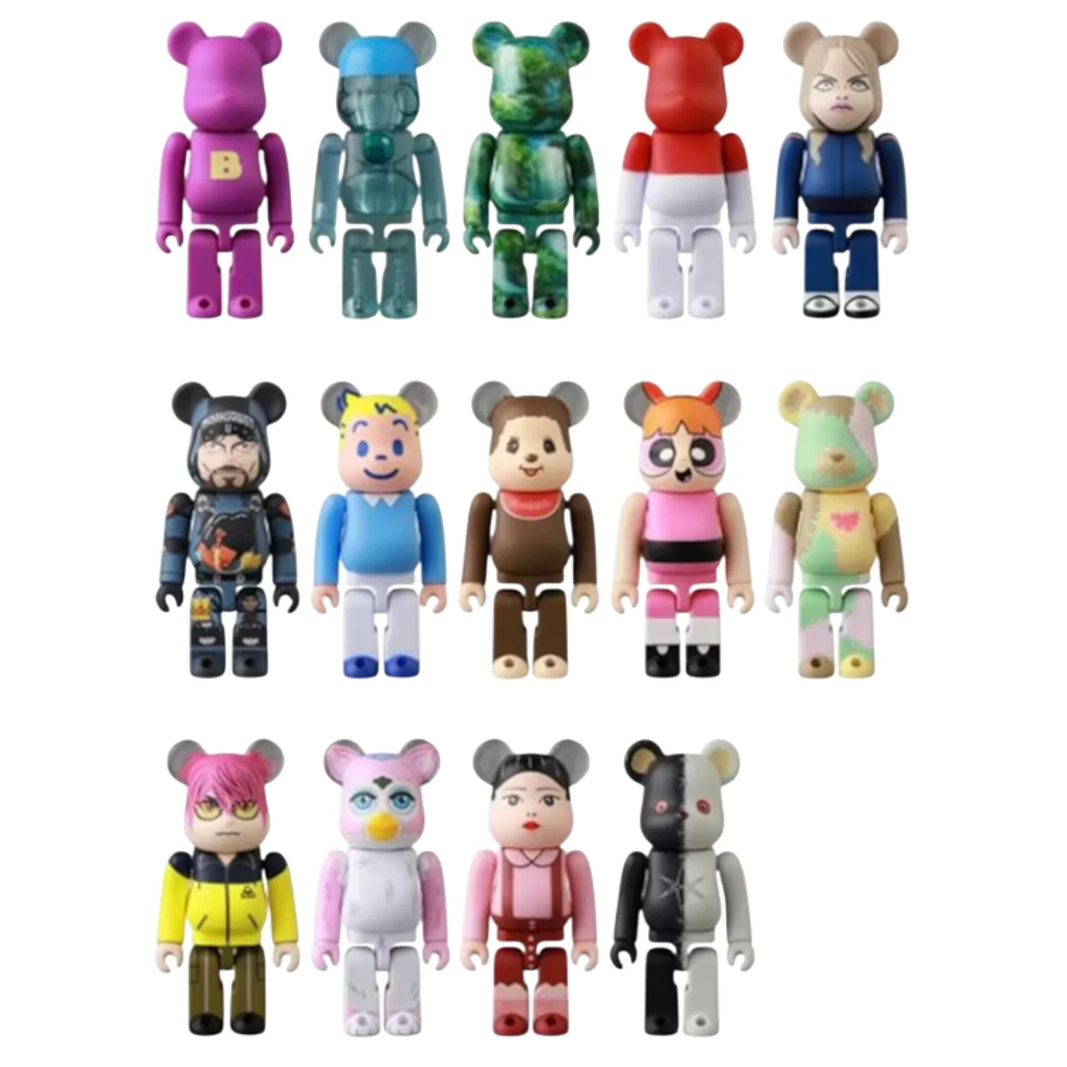 BEARBRICK 100% SERIES 50 CASE OF 24 PCS - 1 PCS RANDOM - Image 2