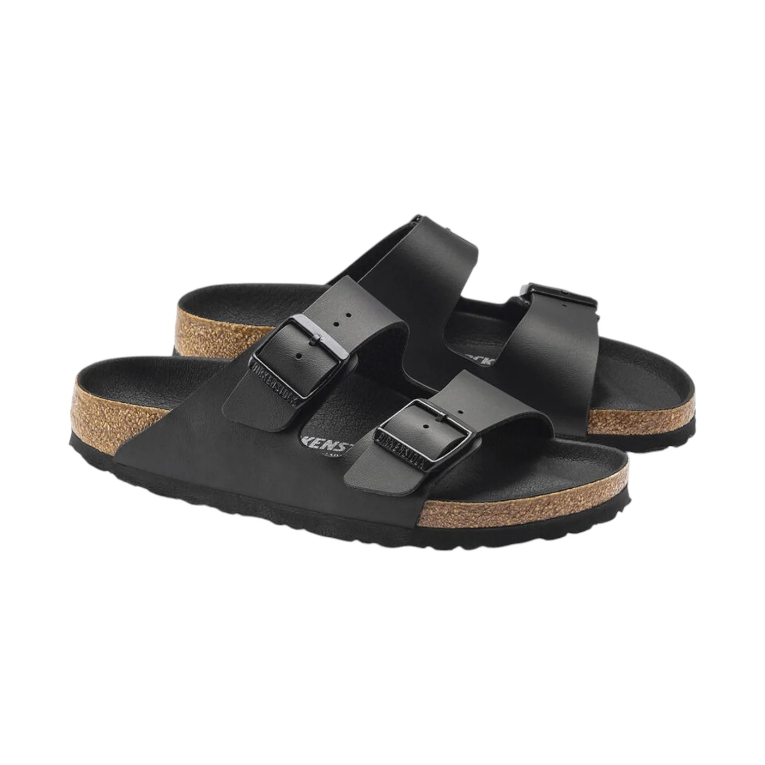 Arizona Triples Black Sandals - Image 2