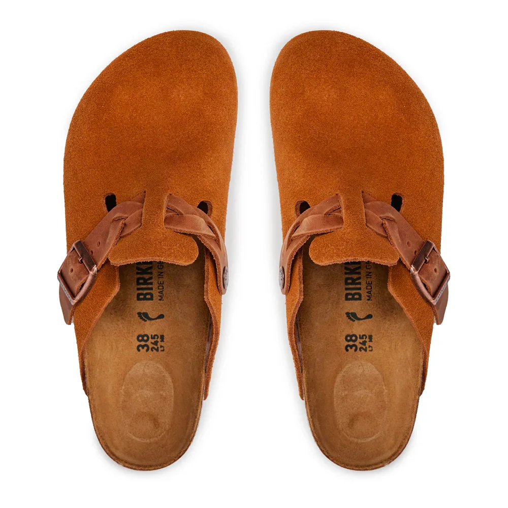 Boston Bride Mink Suede Leather Sandals Narrow Fit Brown   Eu - Image 4