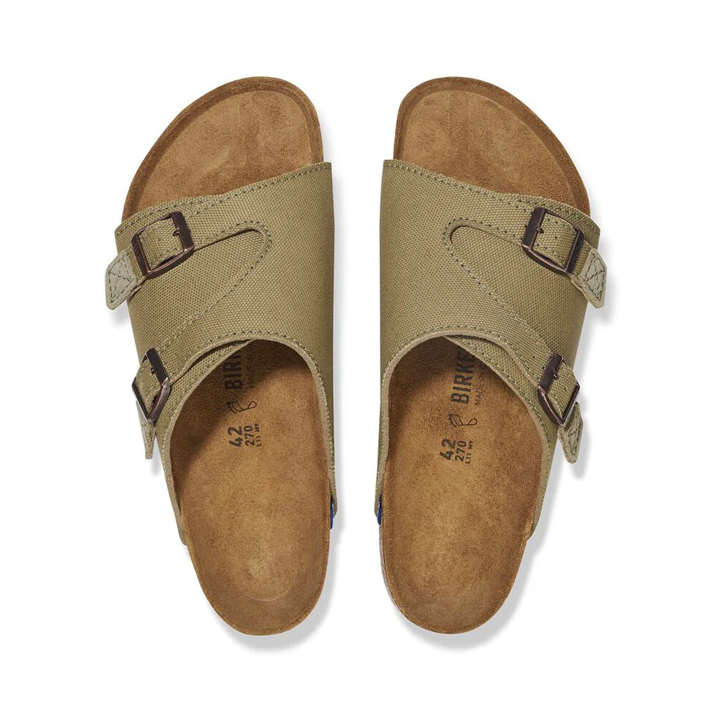 Zürich Faded Khaki Sandals - Image 4