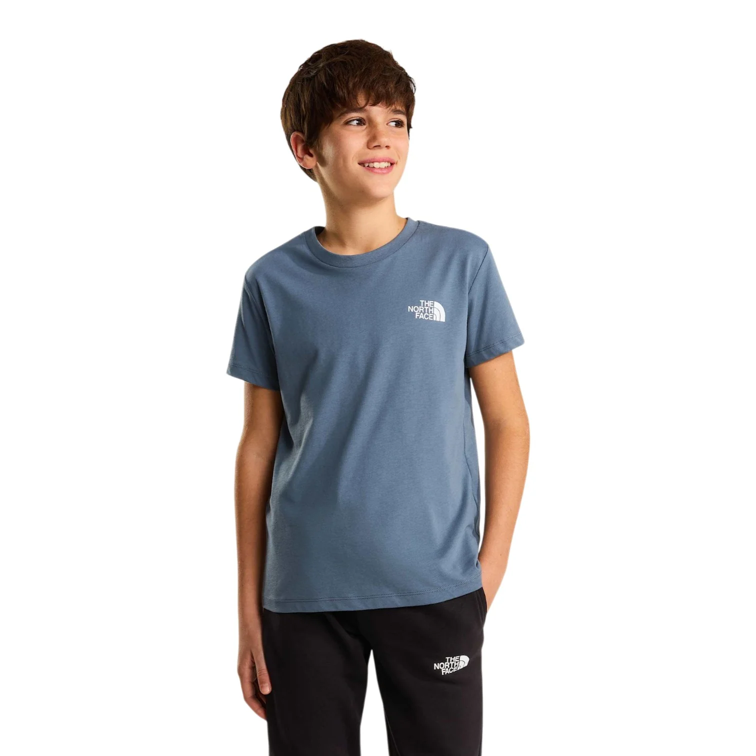 Box Nse Regular Ss T-Shirt Grey Kids - Image 3