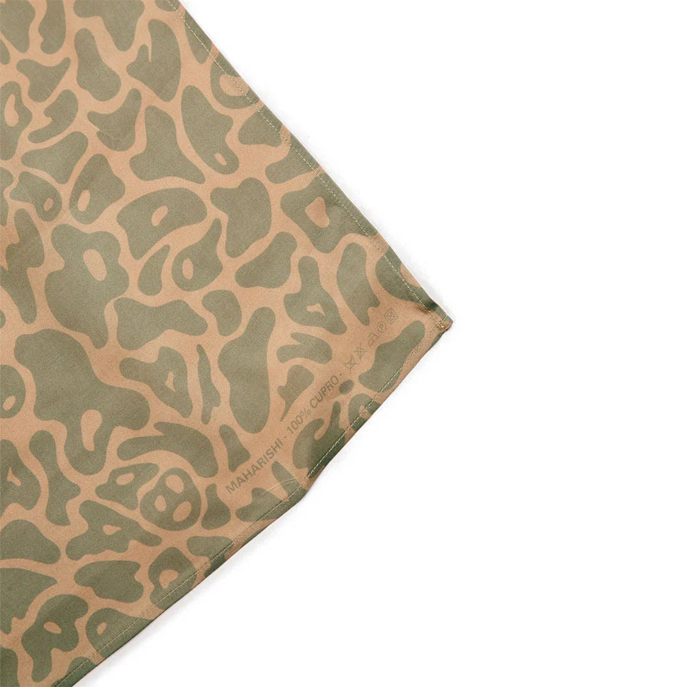 Camo Bandana Japanese Cupro Twill - Image 4