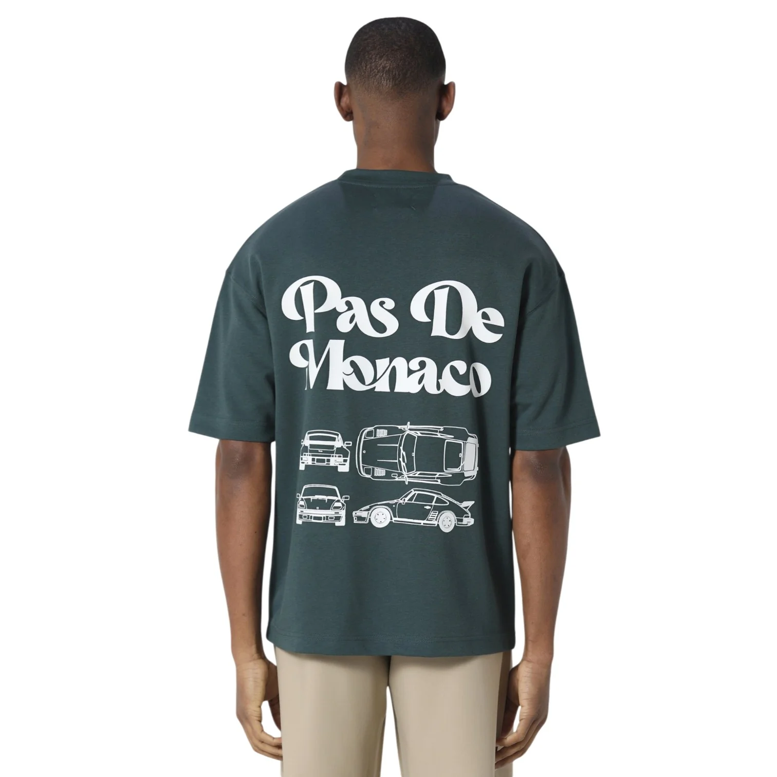Carre Forest Green T-Shirt - Image 2