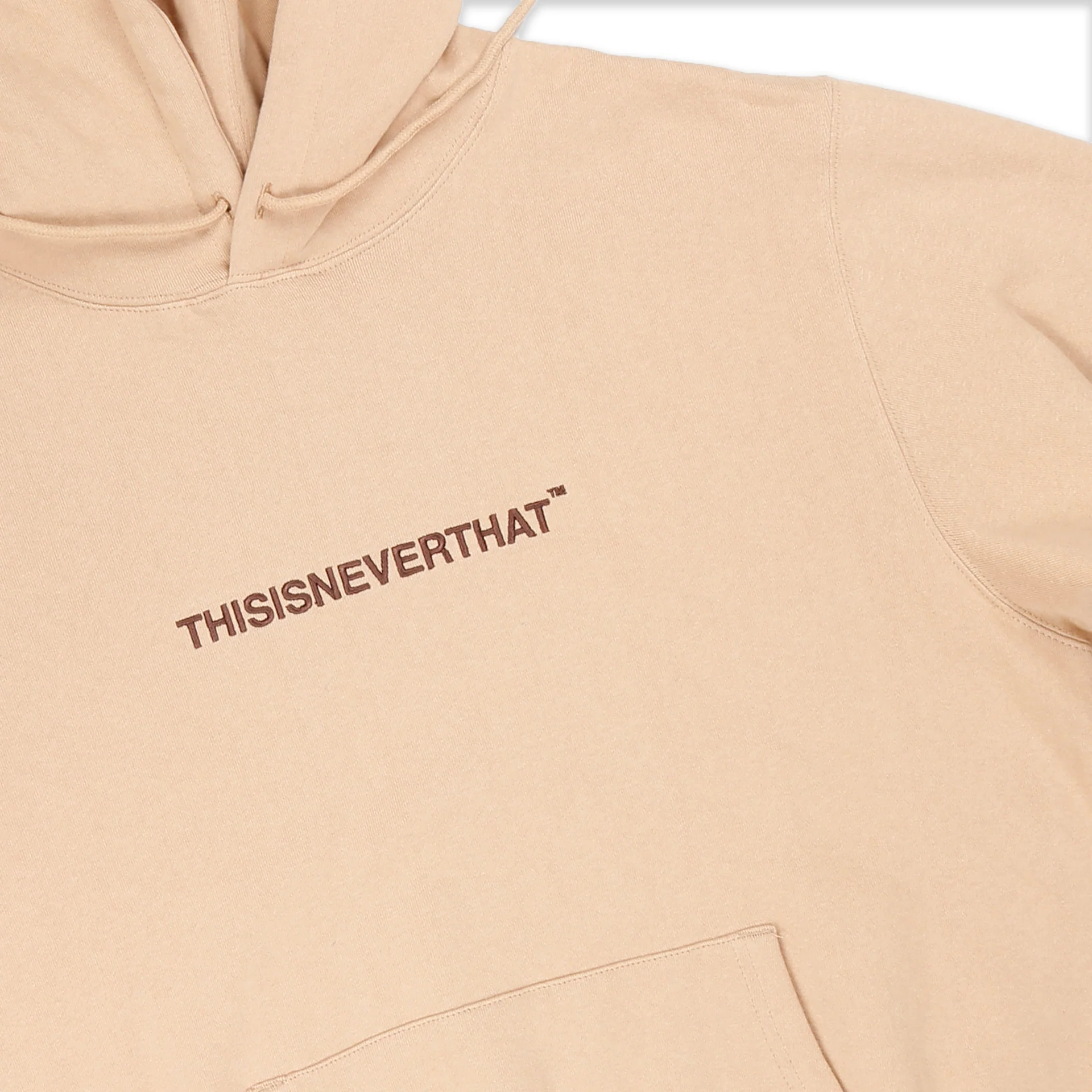 CPT-Logo Hoodie Beige - Image 3