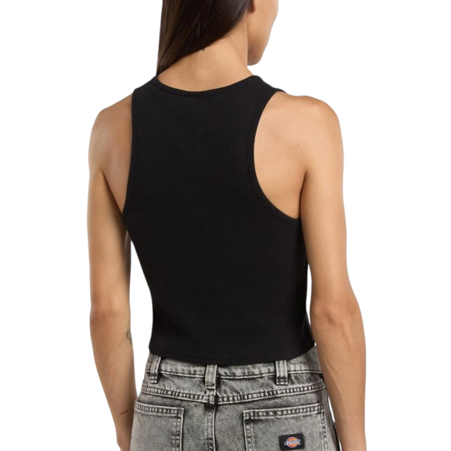 V Neck Top W Black - Image 3