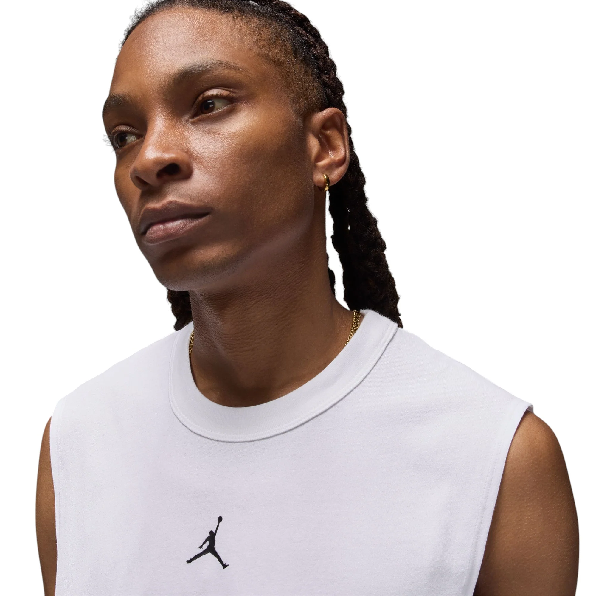 Dri-Fit Sport Tank Top White - Image 3