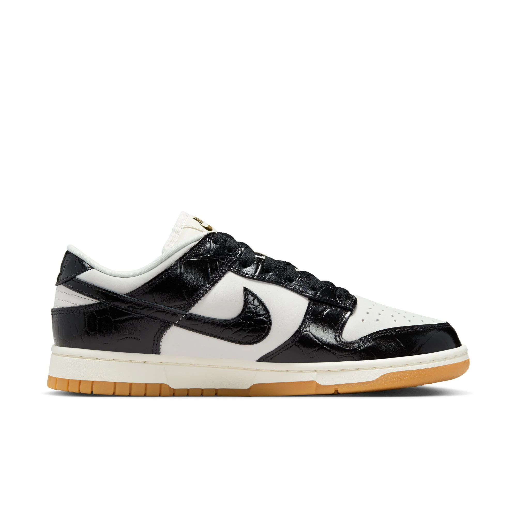 Nike Dunk Low LX Black Croc Phantom - Image 3