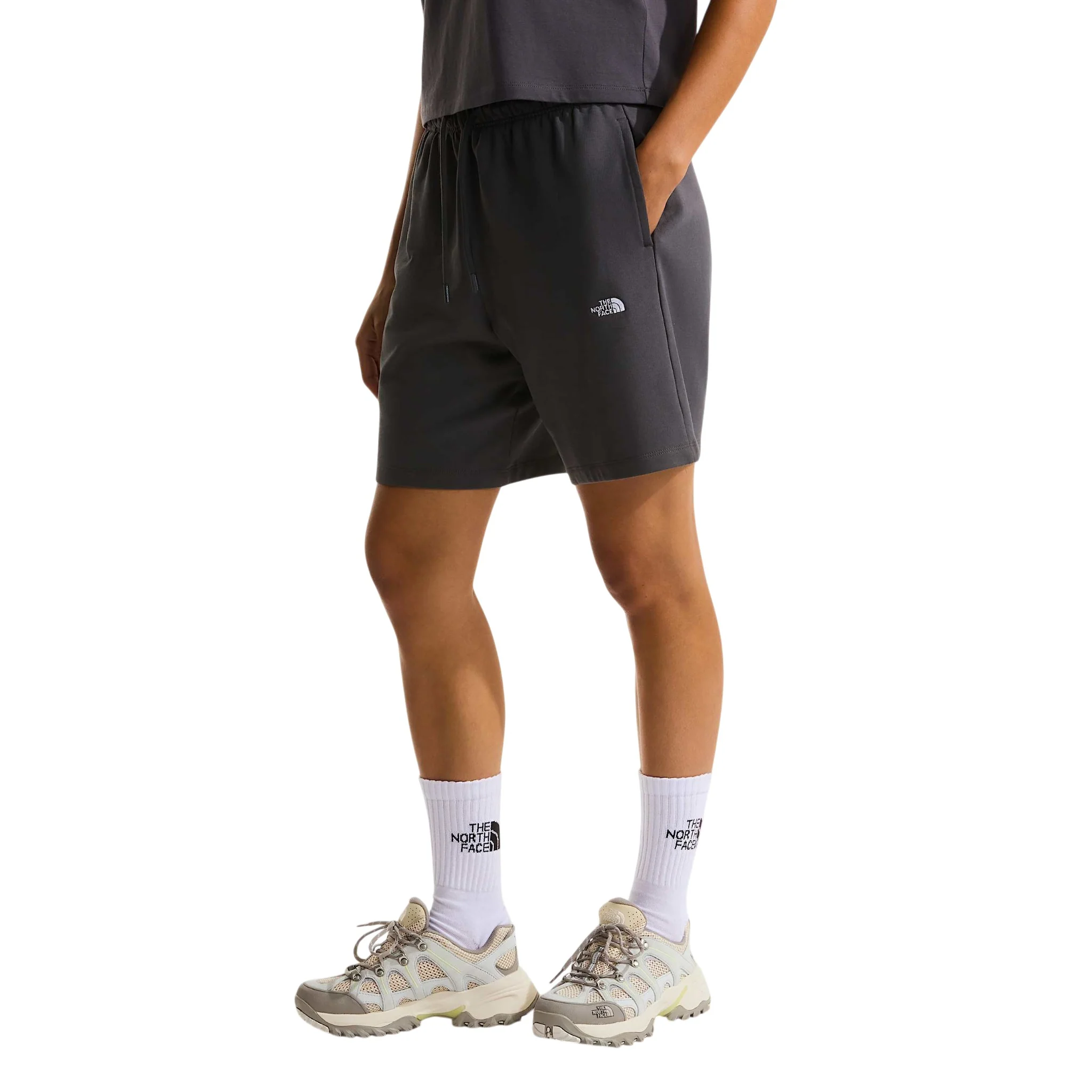 Essential Light Relaxed Shorts Anthracite Grey - Image 3