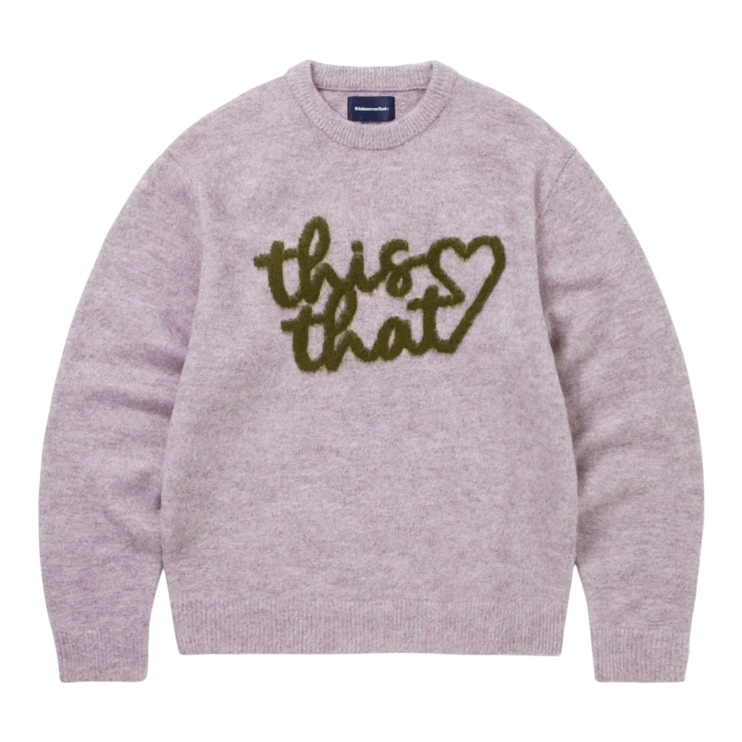 Heart Logo knit Sweater