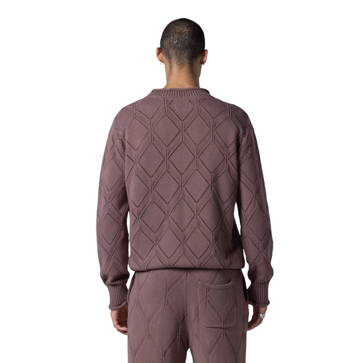 Diamond Knit Sweater - Image 4