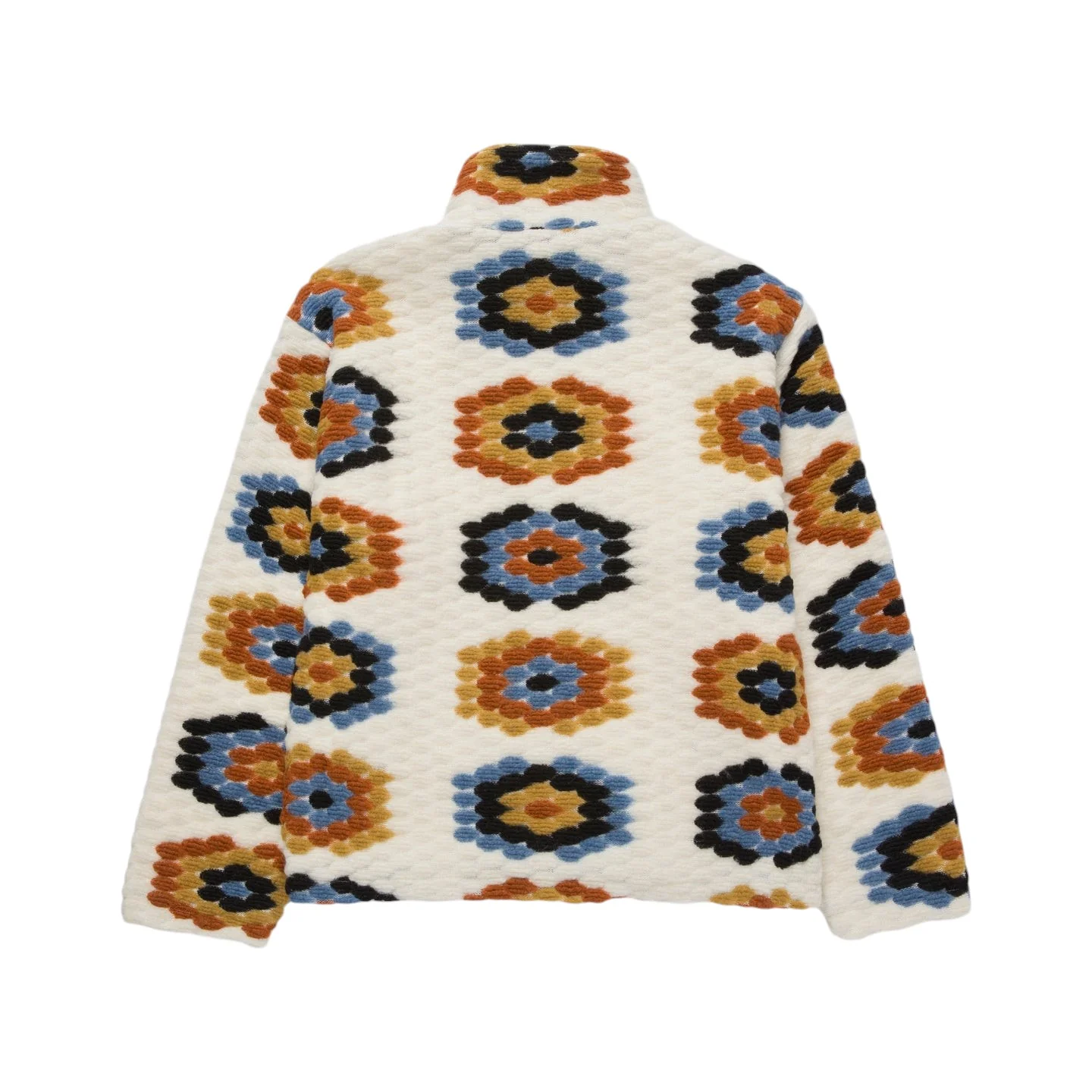 Textured Fu   Zip Jacket - Image 2
