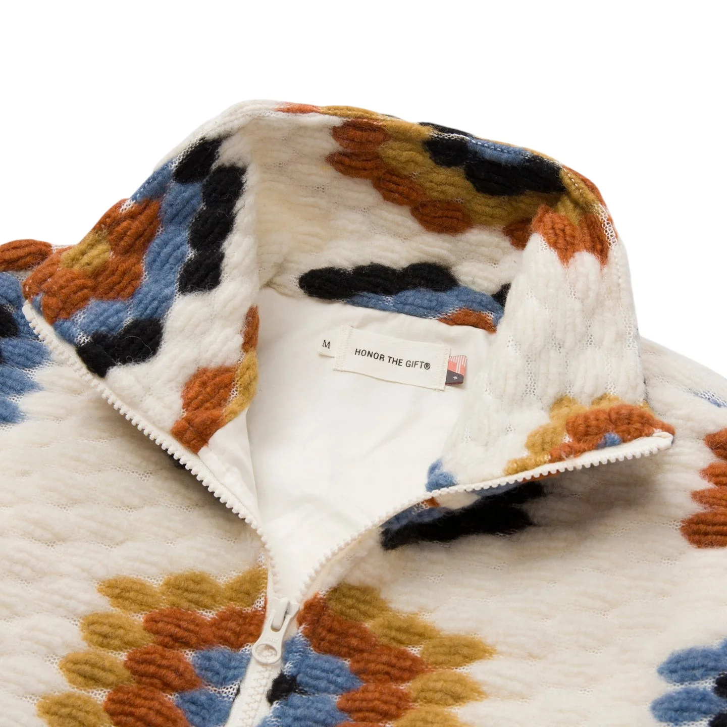 Textured Fu   Zip Jacket - Image 5