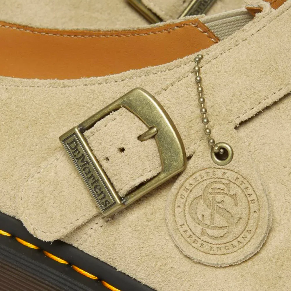 Isham Parchment Beige Desert Oasis Suede - Image 6