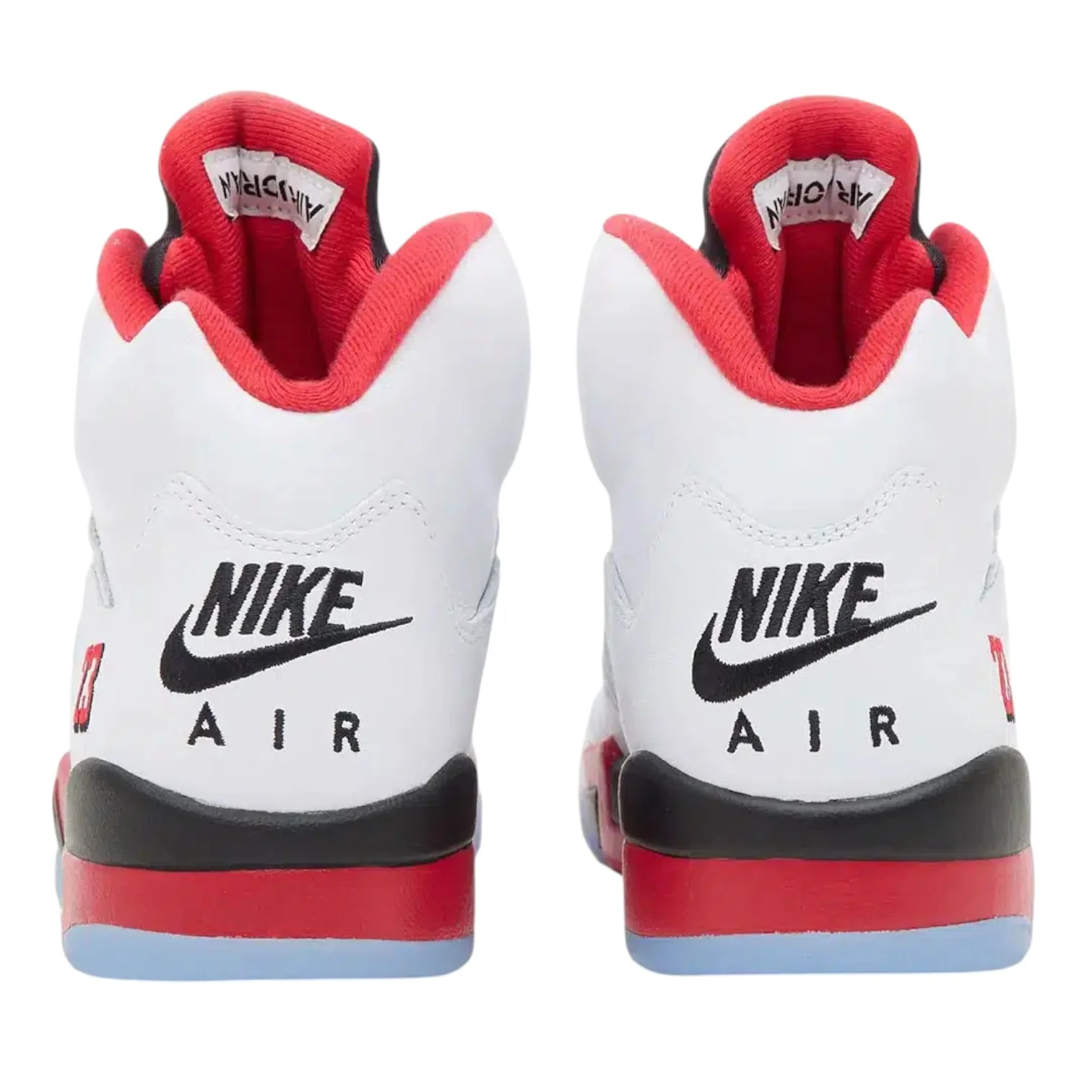 Jordan Air 5 Retro OG Fire Red Black Tongue - Image 3