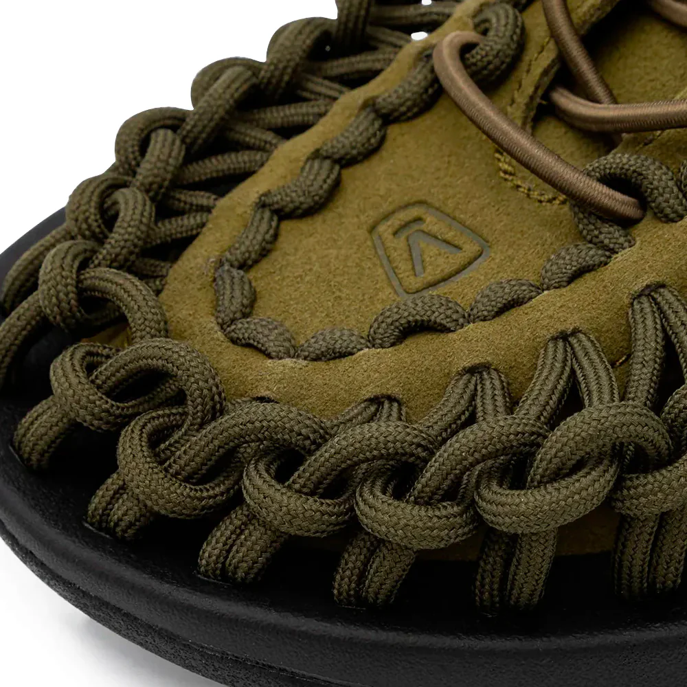 Uneek Mdark Olive/black Sandals Green   Us - Image 6