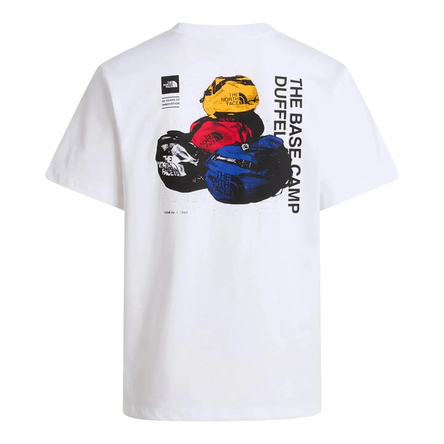 M BCD CELEBRATION RELAXED SHORT SLEEVE T TNF WHITE - Image 2