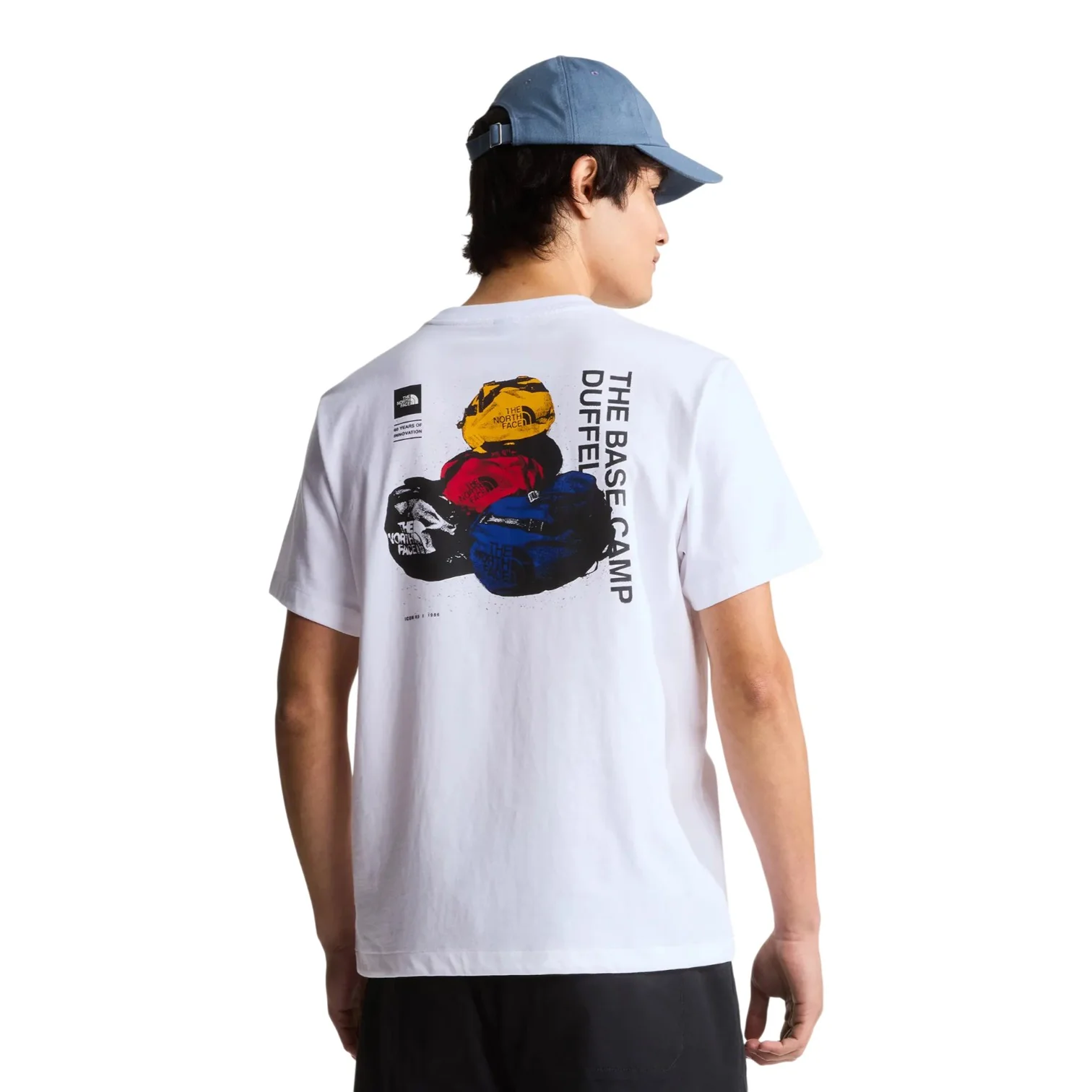 M BCD CELEBRATION RELAXED SHORT SLEEVE T TNF WHITE - Image 4