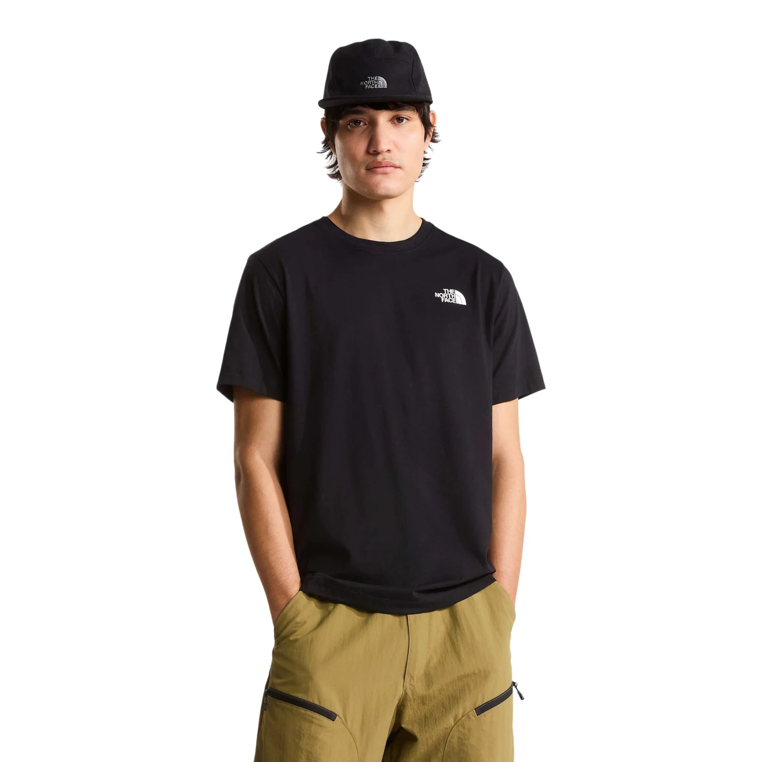 M EVOLUTION BOX NSE REGULAR SHORT SLEEVE TNF BLACK/TNF WHITE - Image 3