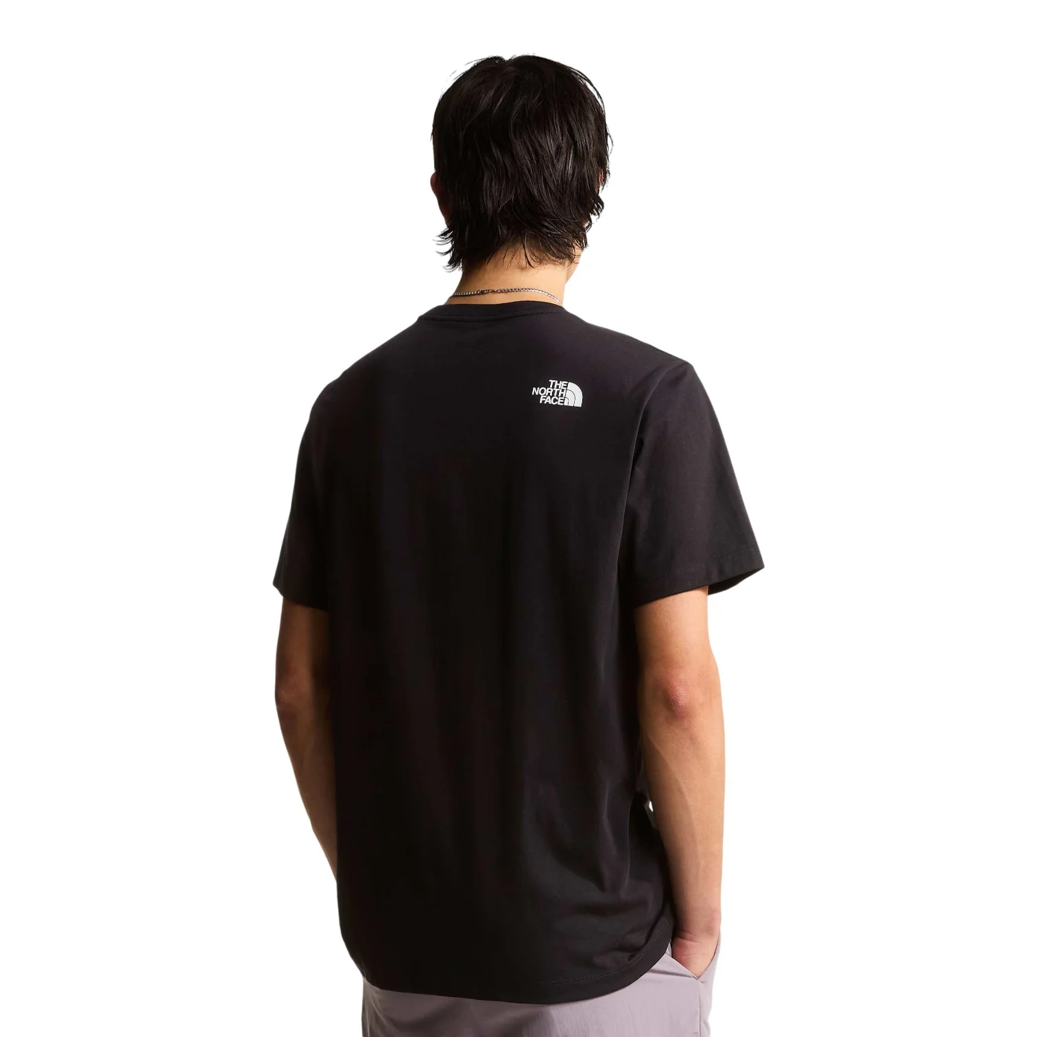 M EVOLUTION HALF DOME REGULAR SHORT SLEE TNF BLACK/TNF WHITE - Image 4