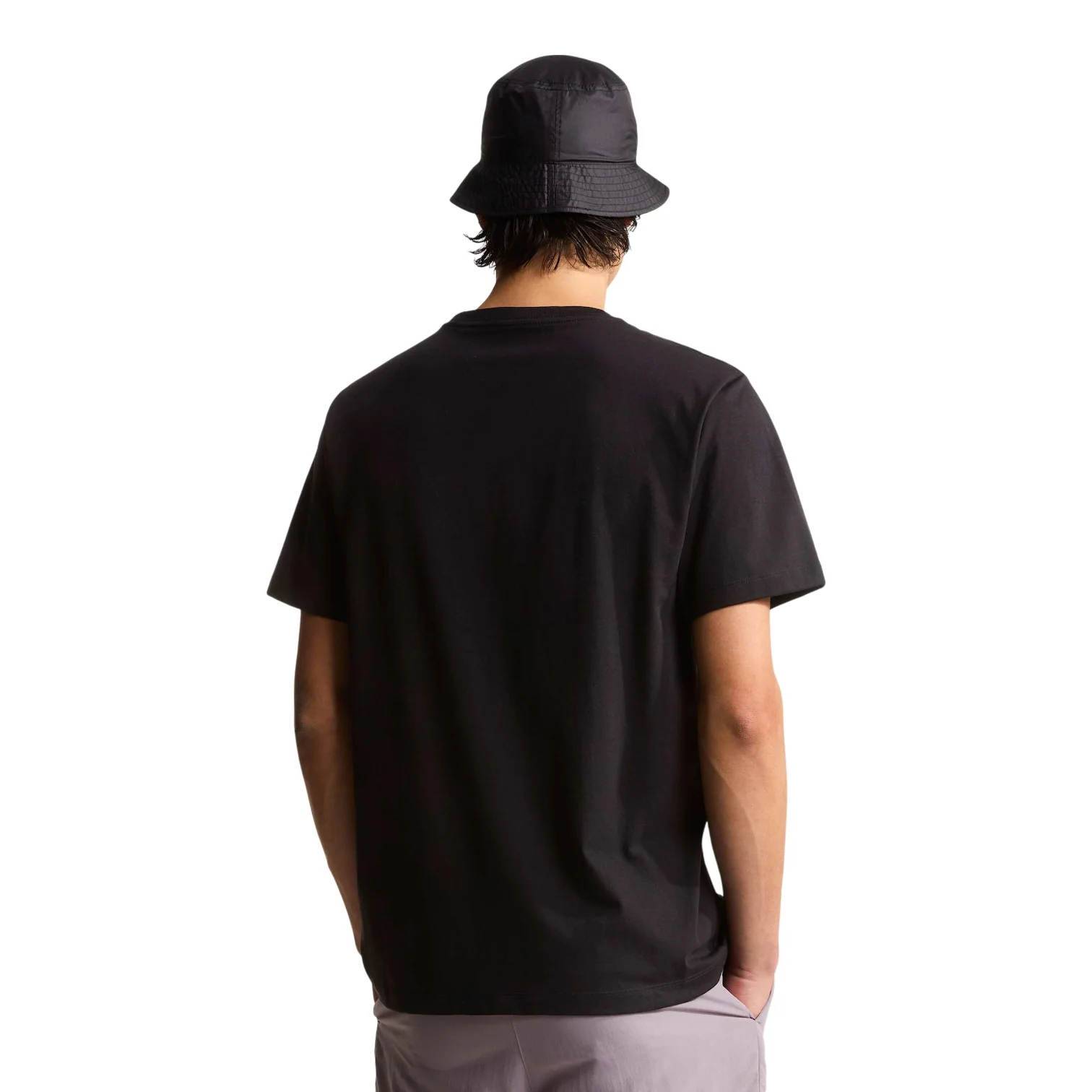 M EVOLUTION SIMPLE DOME REGULAR SHORT SL TNF BLACK - Image 4