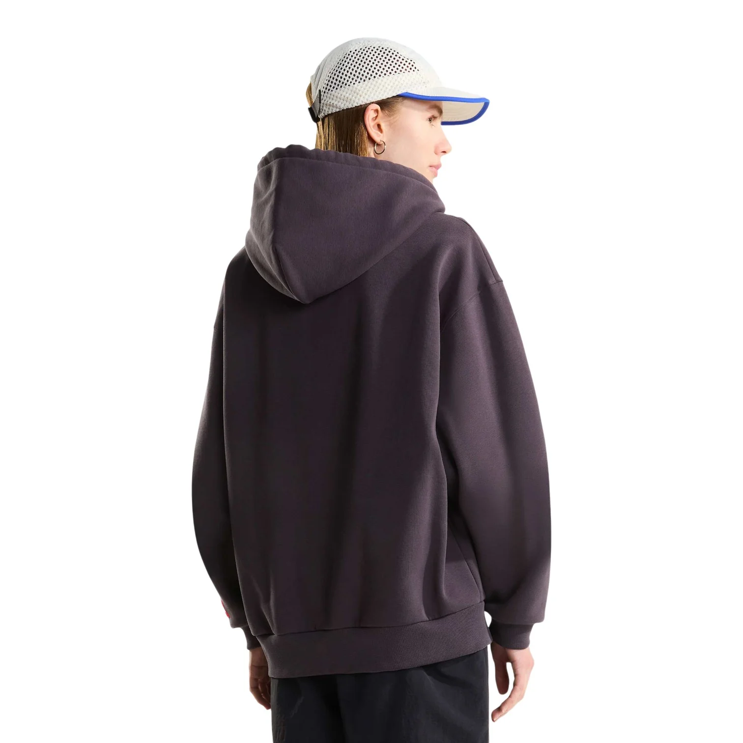 M TNF RED BOX HOODIE OBSIDIAN - Image 3