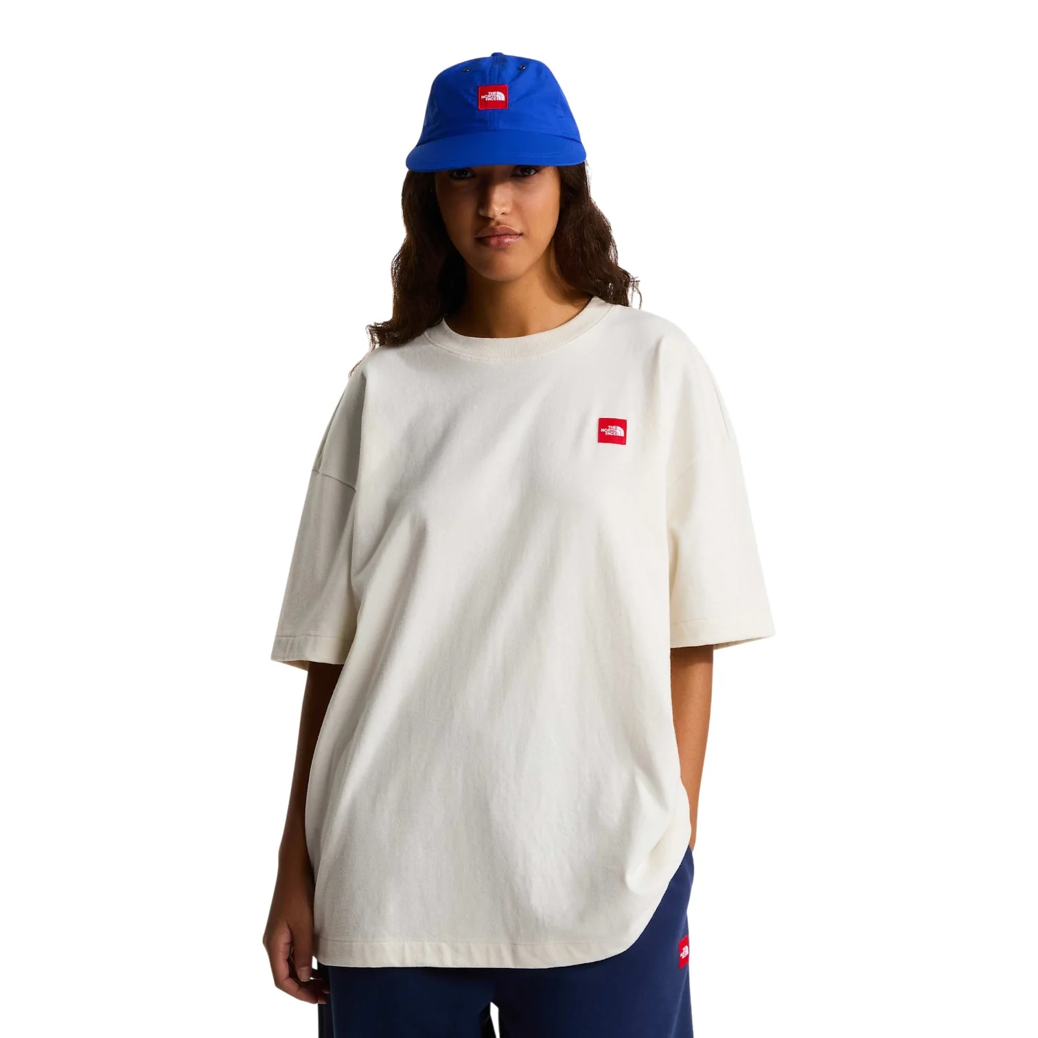 M TNF RED BOX S/S TEE WHITE DUNE - Image 2