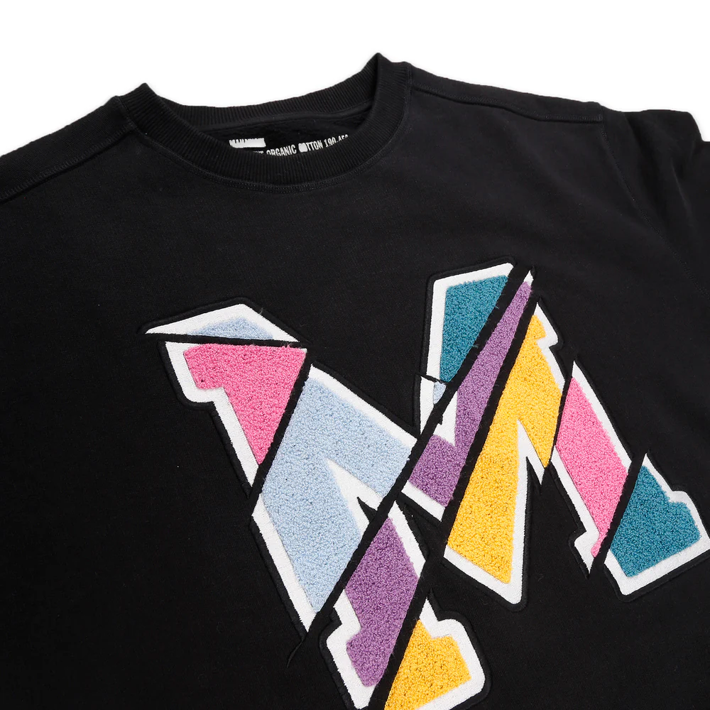 Ma23 Embroidered Crew Sweat Organic Cotton Sweat B ack - Image 3