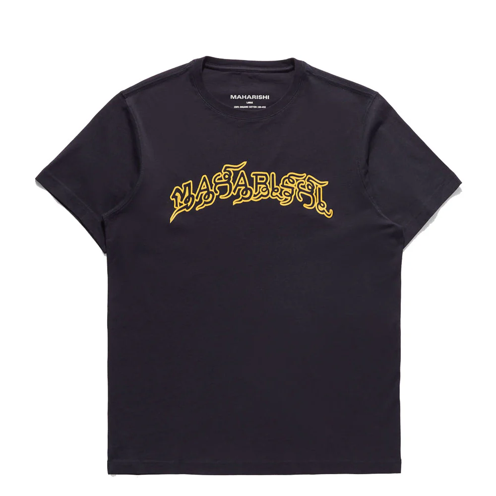 Muay Thai Tshirt Organic Cotton Jerse Navy Due