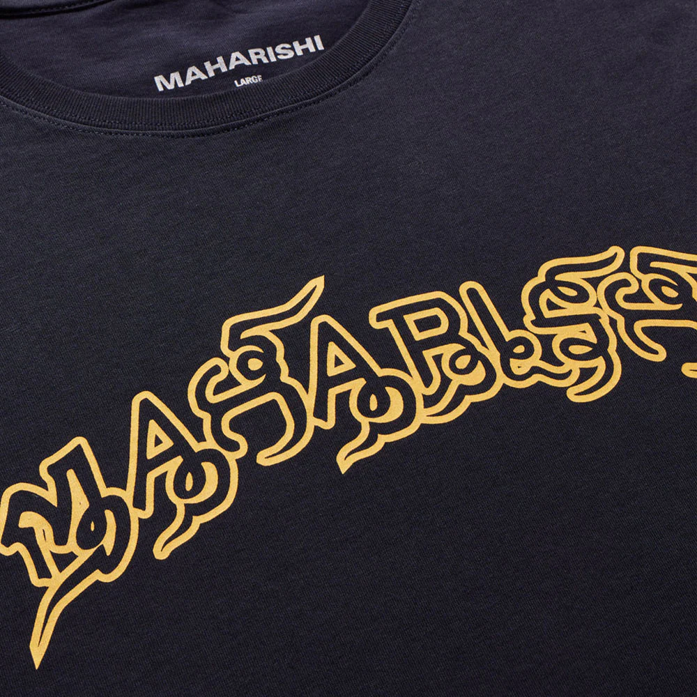 Muay Thai Tshirt Organic Cotton Jerse Navy Due - Image 3
