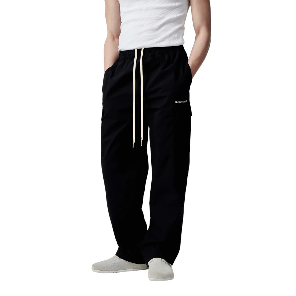 Ripstop Cargo Trousers Black - Image 3