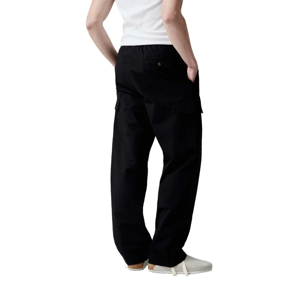 Ripstop Cargo Trousers Black - Image 4