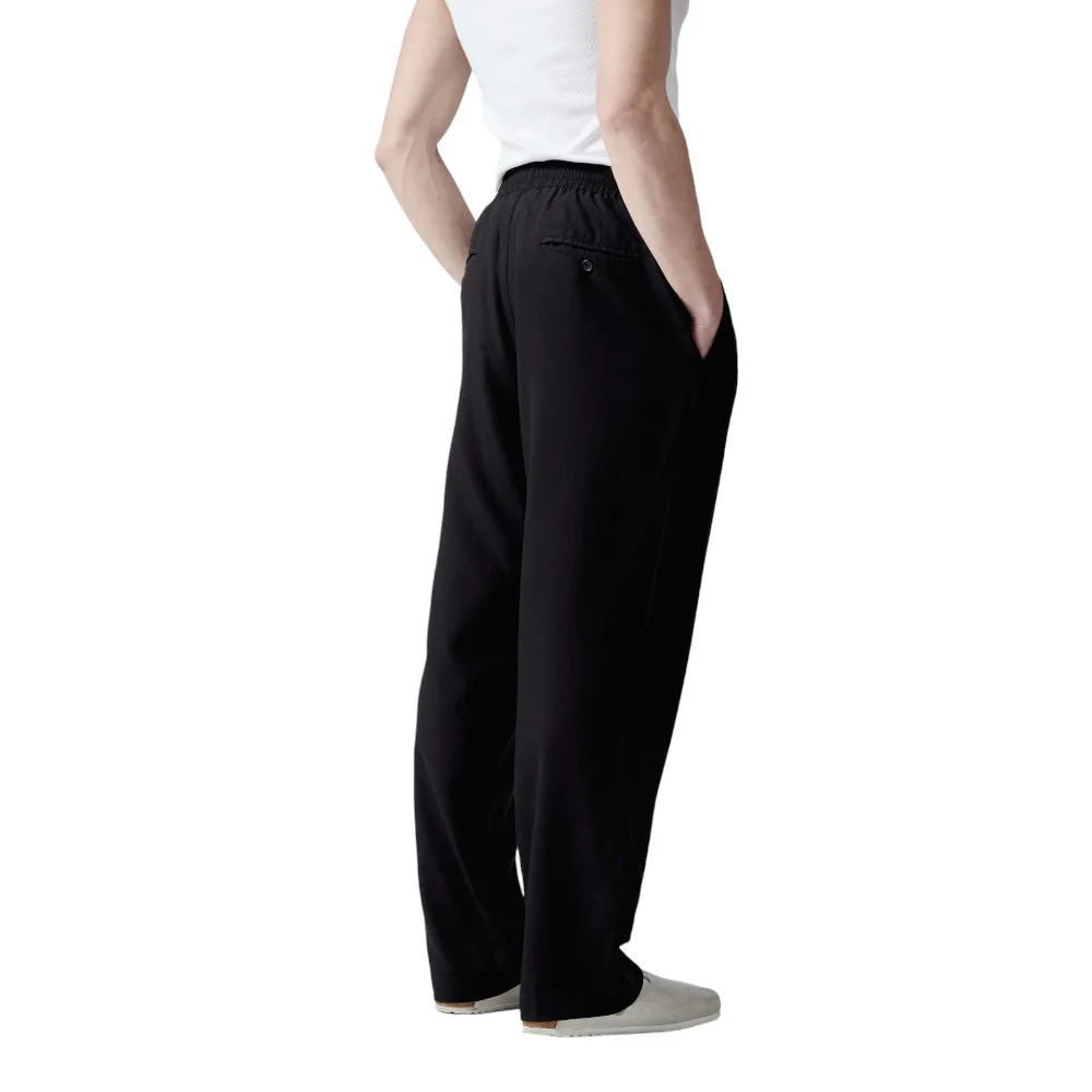 Tencel Trousers Black - Image 4