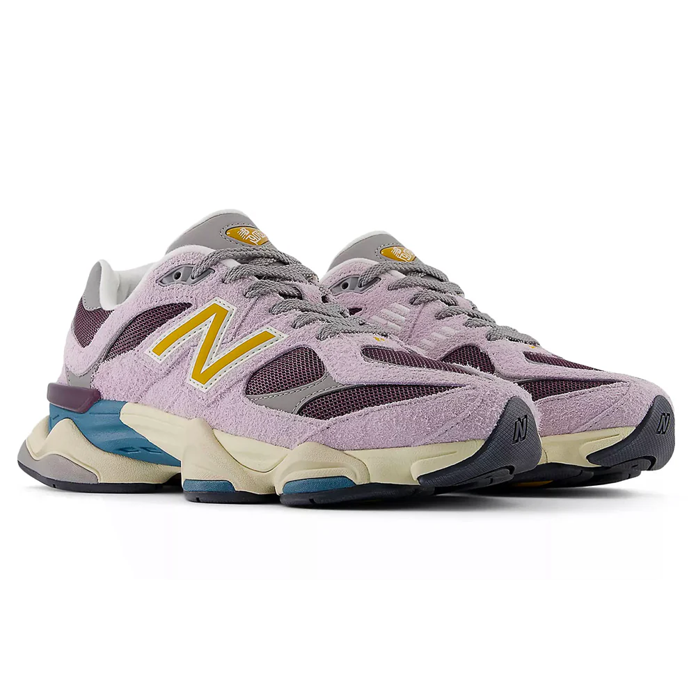New Balance 9060 Lavender Burgundy - Image 2