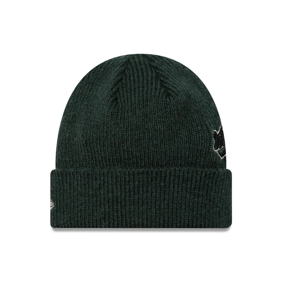 Atlanta Braves World Series Patch Dark Green Cuff Knit Beanie Hat - Image 2
