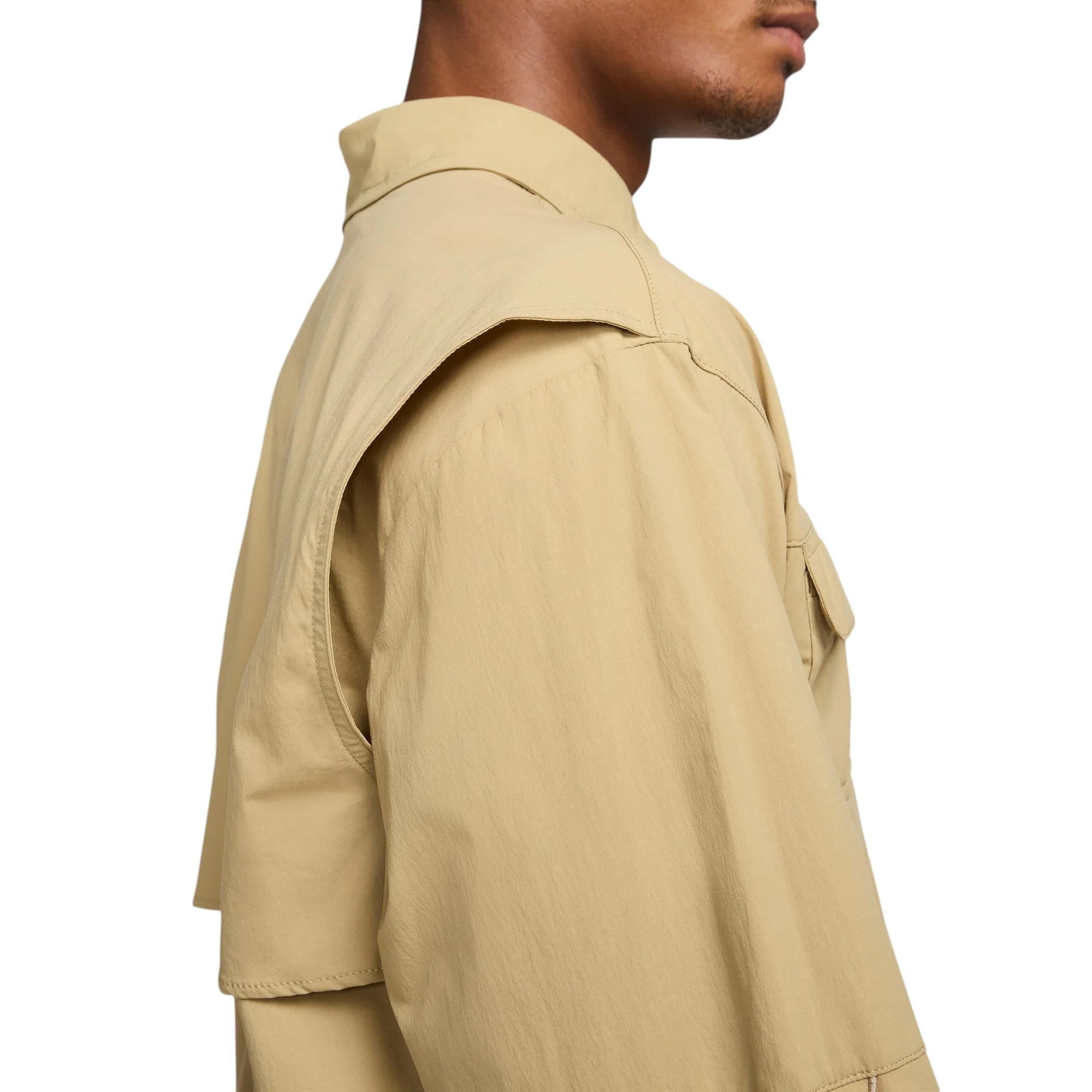 Acg Orb Weaver Drifit Adv Uv Shirt Beige - Image 5