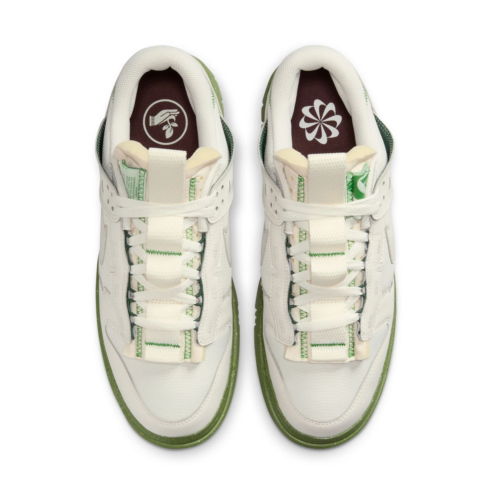 Nike Air Dunk Low Jumbo Phantom Chlorophyll - Image 4