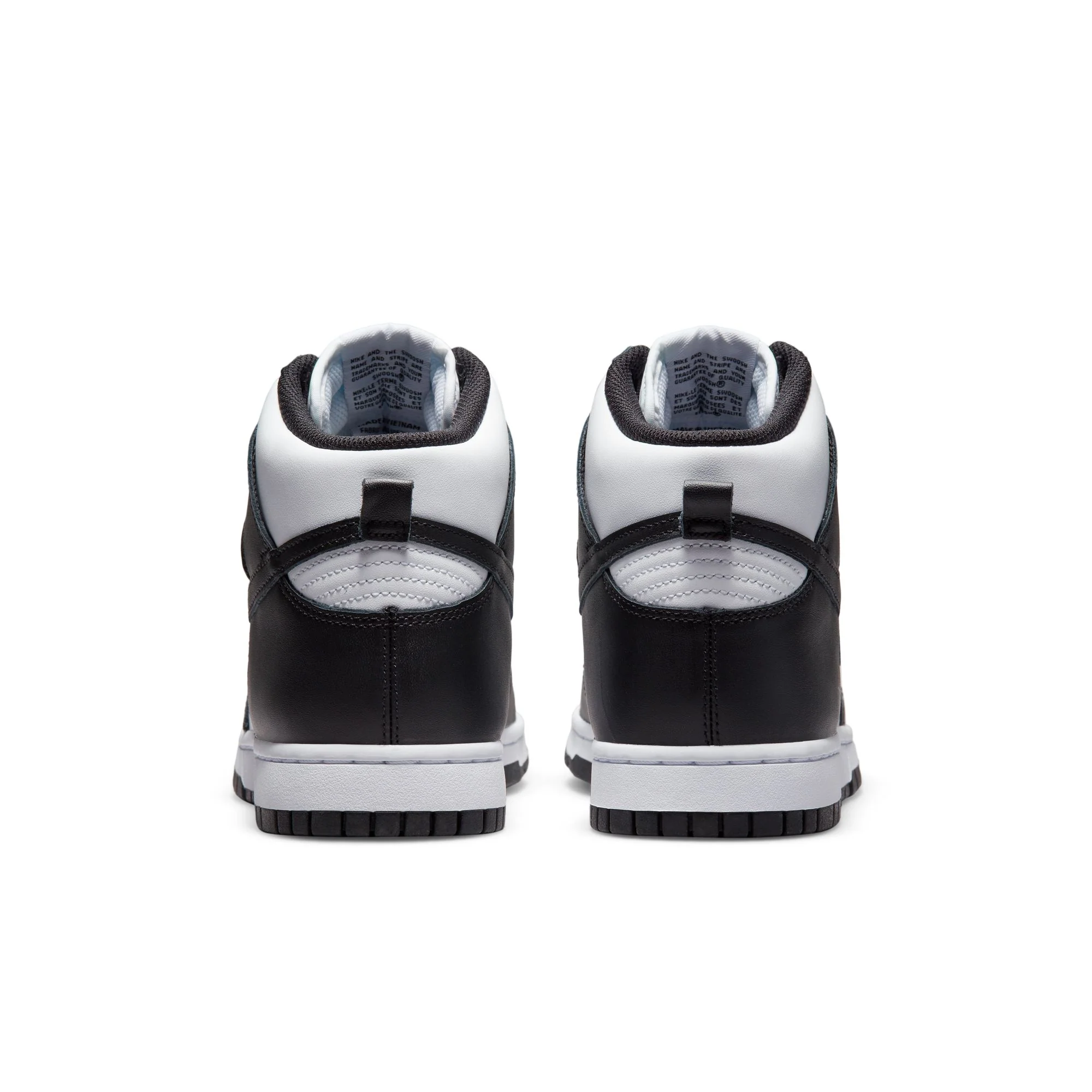Nike Dunk Hi Retro White Black Total Orange - Image 5