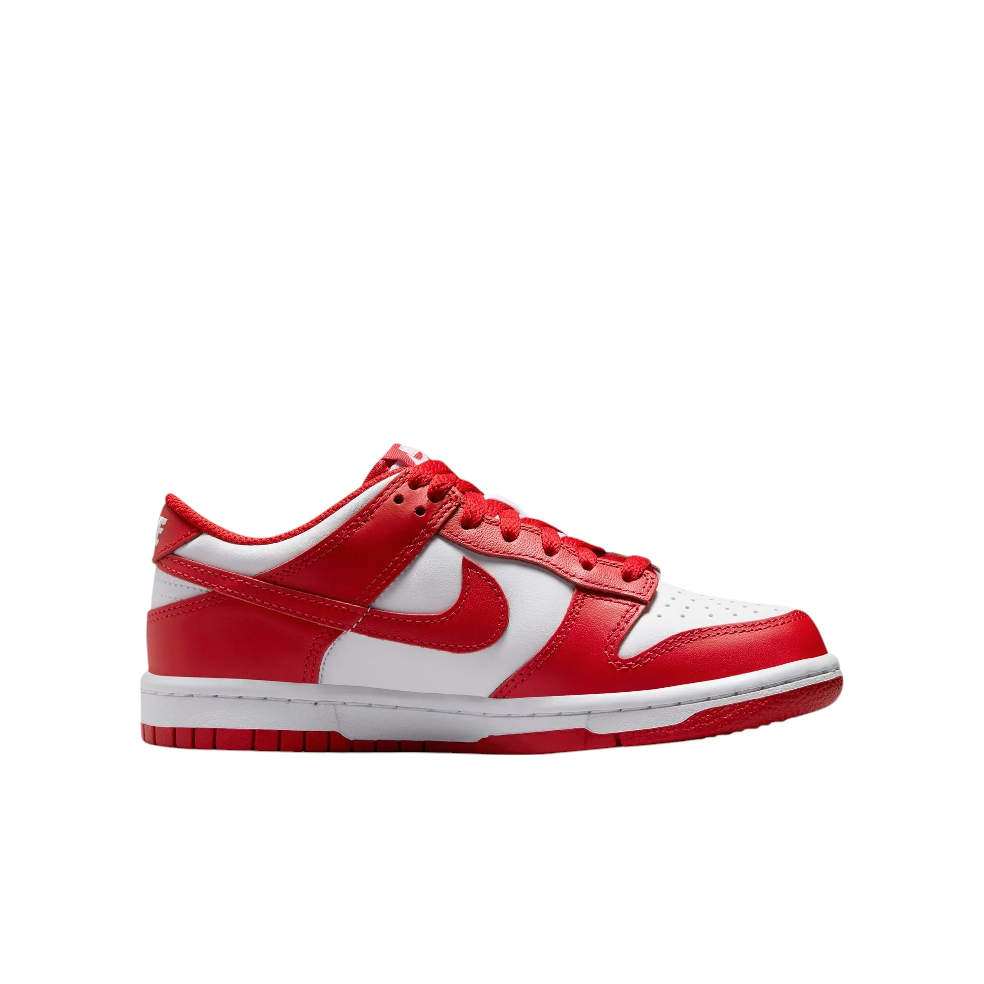 Nike Dunk Low White University Red - Image 3