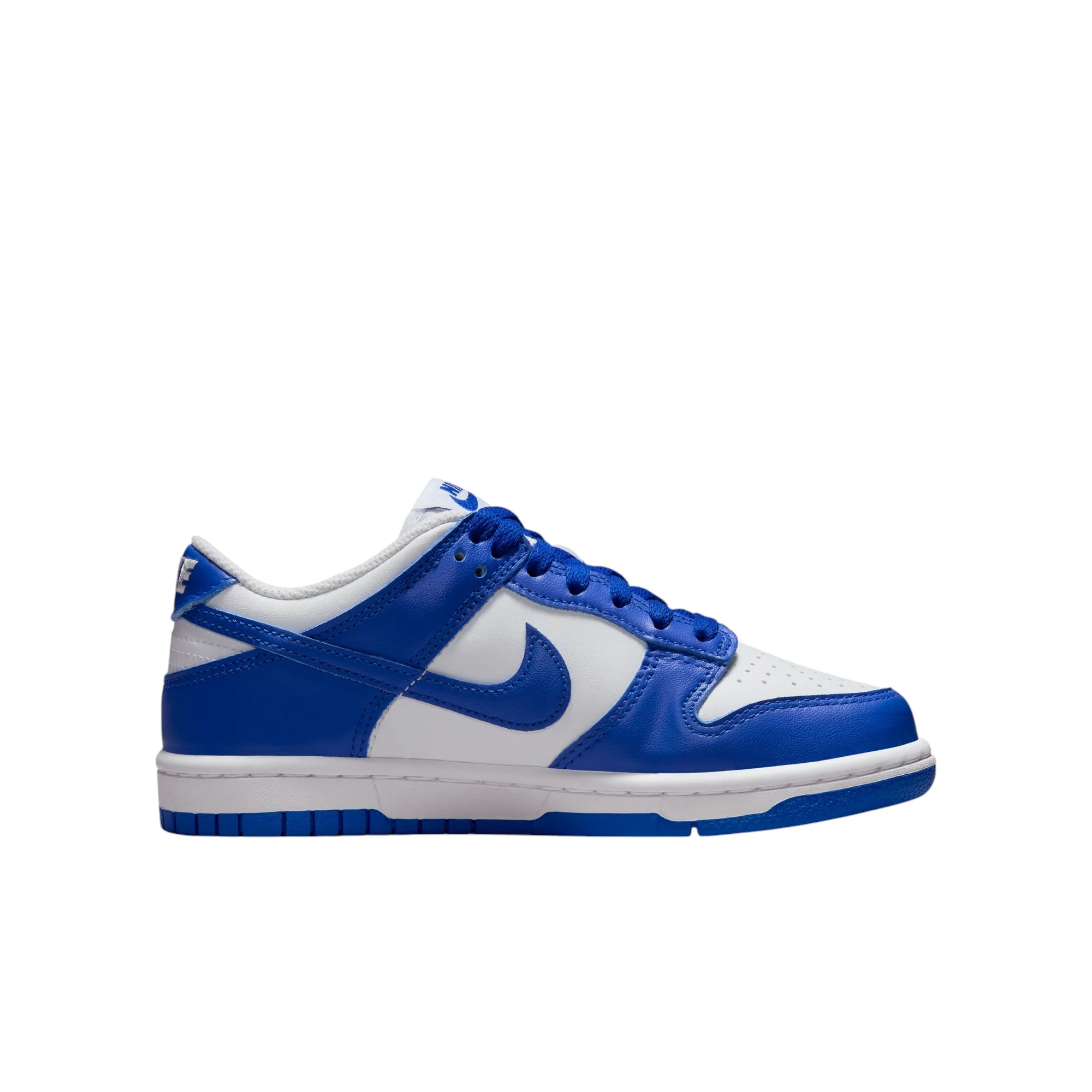 Nike Dunk Low White Hyper Royal - Image 3
